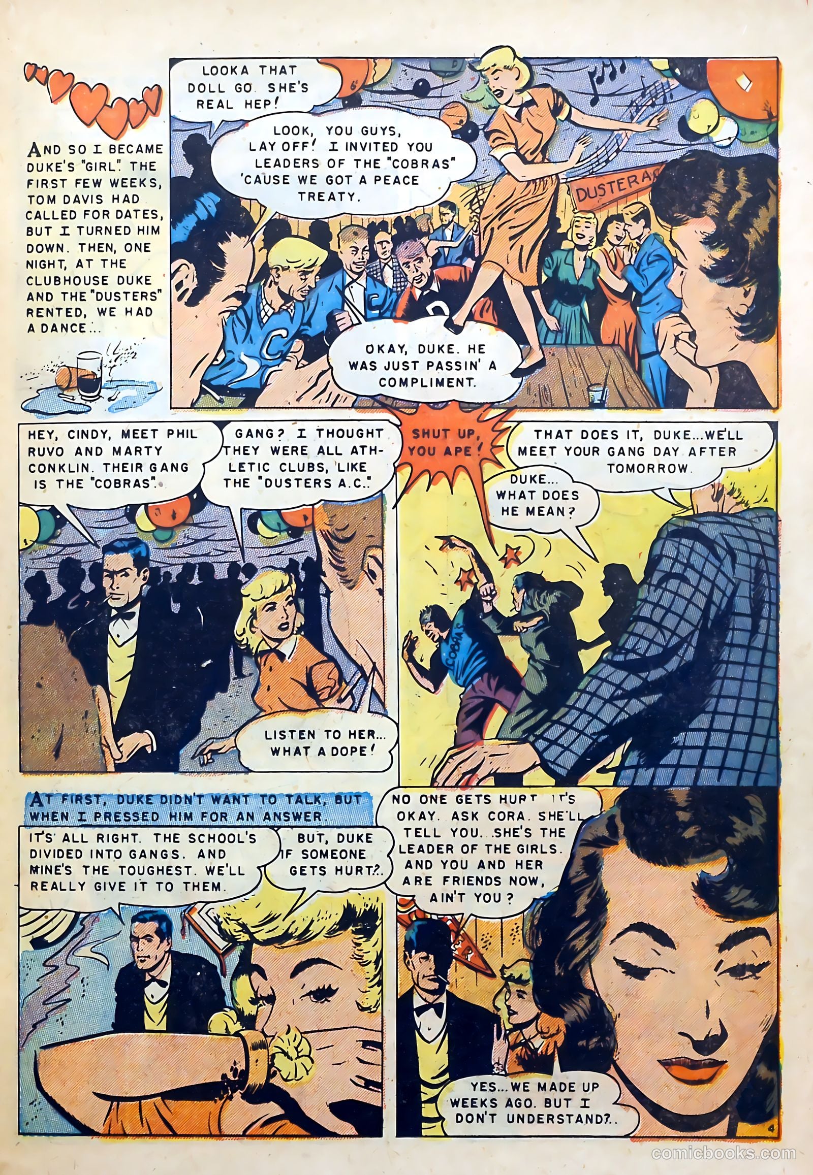 Youthful Romances #10 (1952) — page 23 of 37