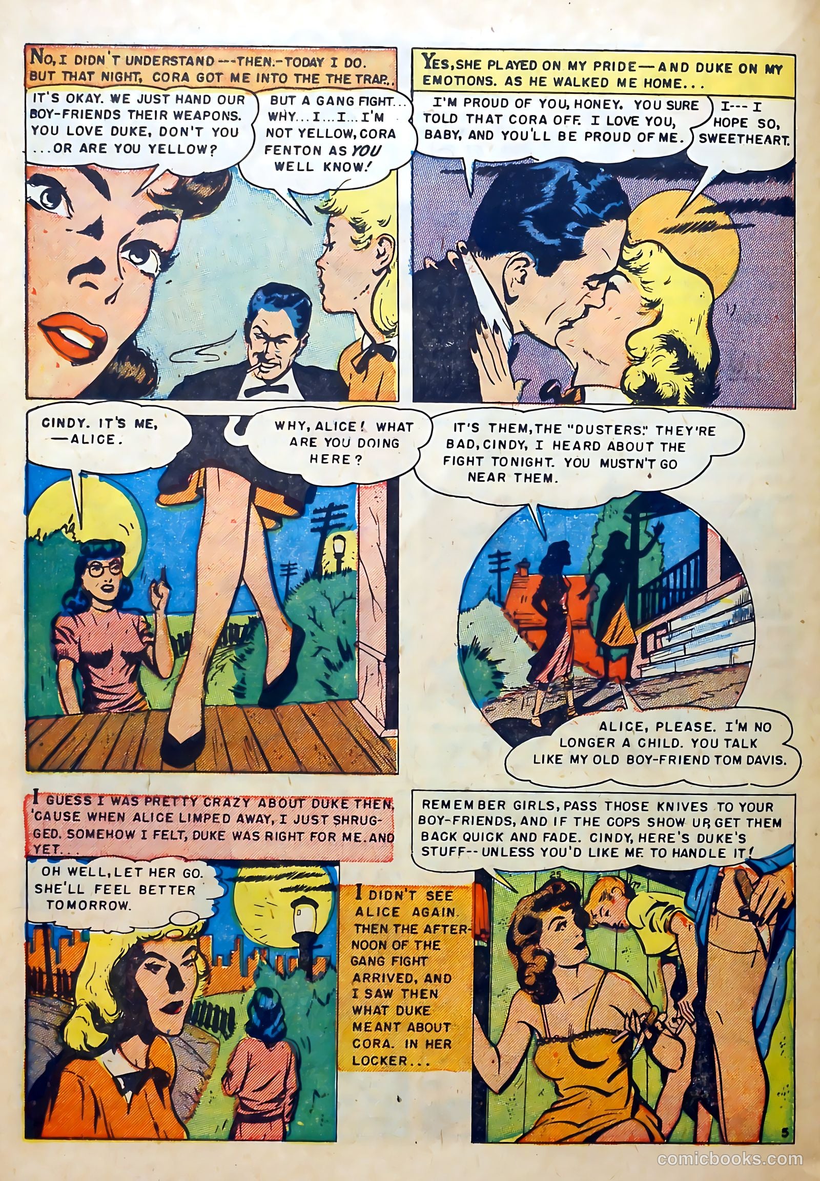 Youthful Romances #10 (1952) — page 24 of 37
