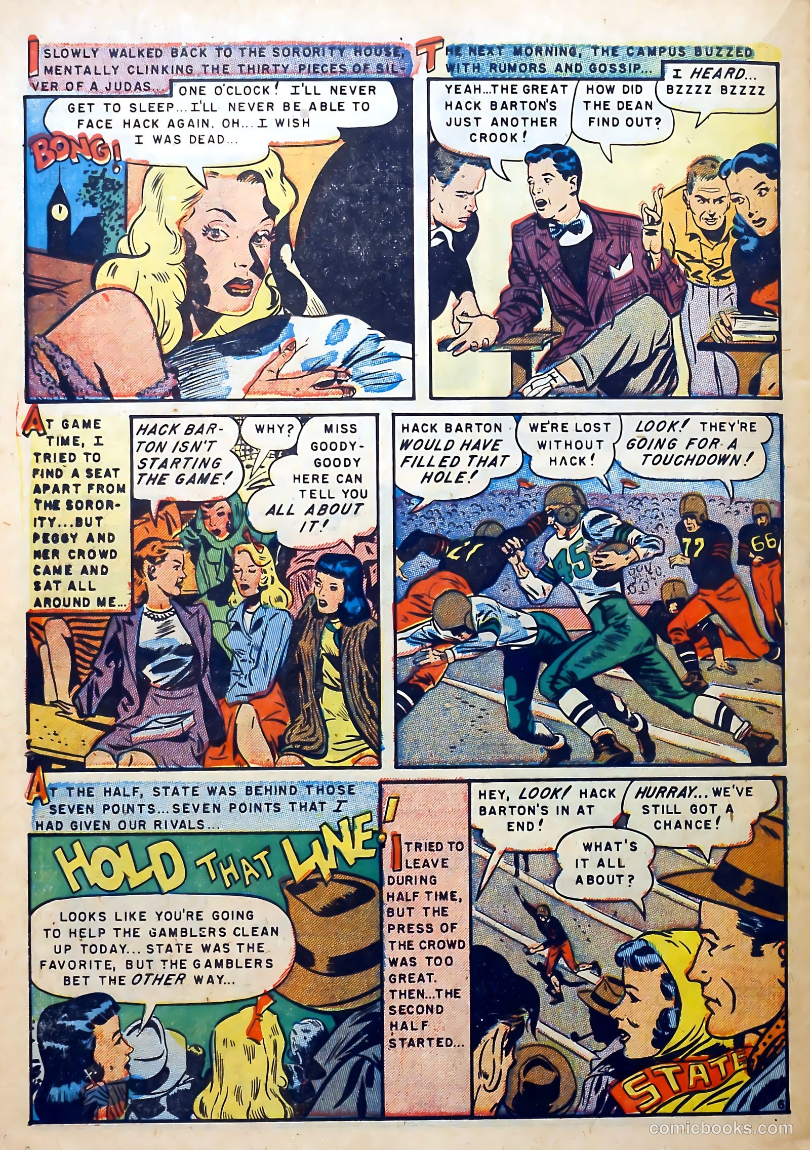 Youthful Romances #10 (1952) — page 32 of 37