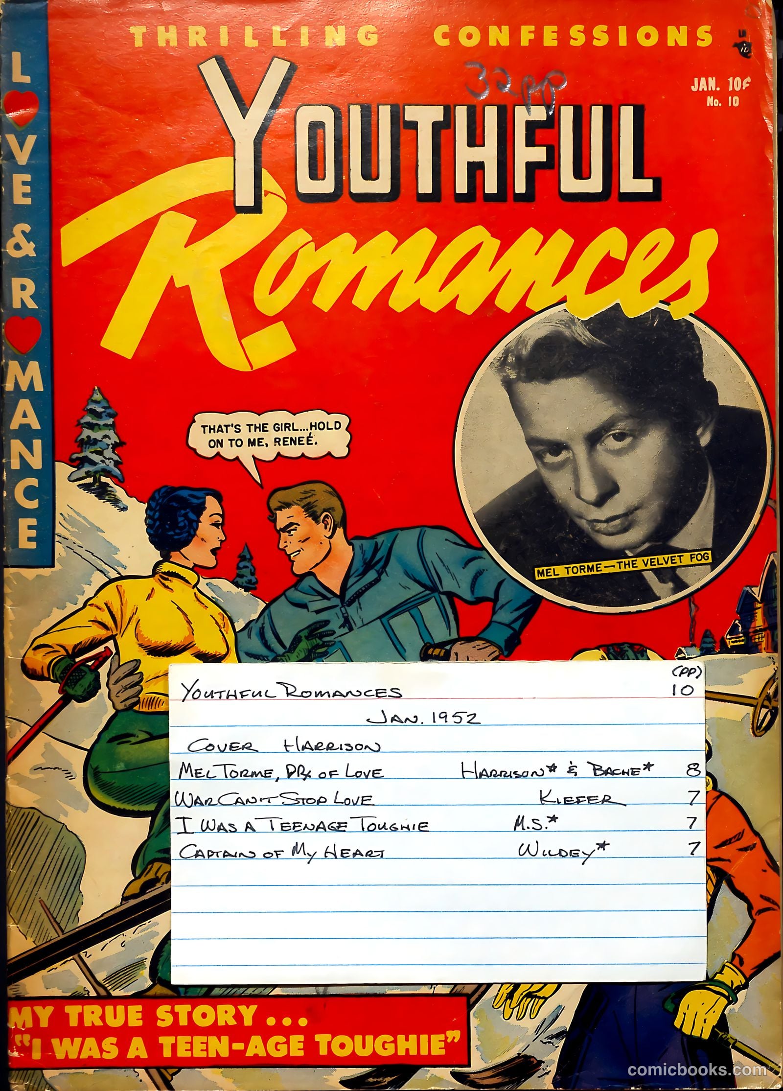 Youthful Romances #10 (1952) — page 37 of 37