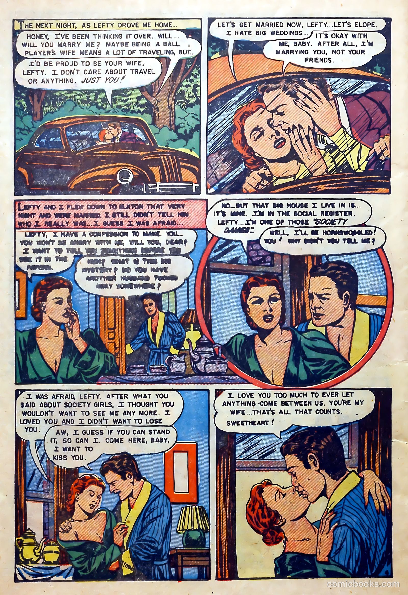 Youthful Romances #12 (1952) — page 30 of 36