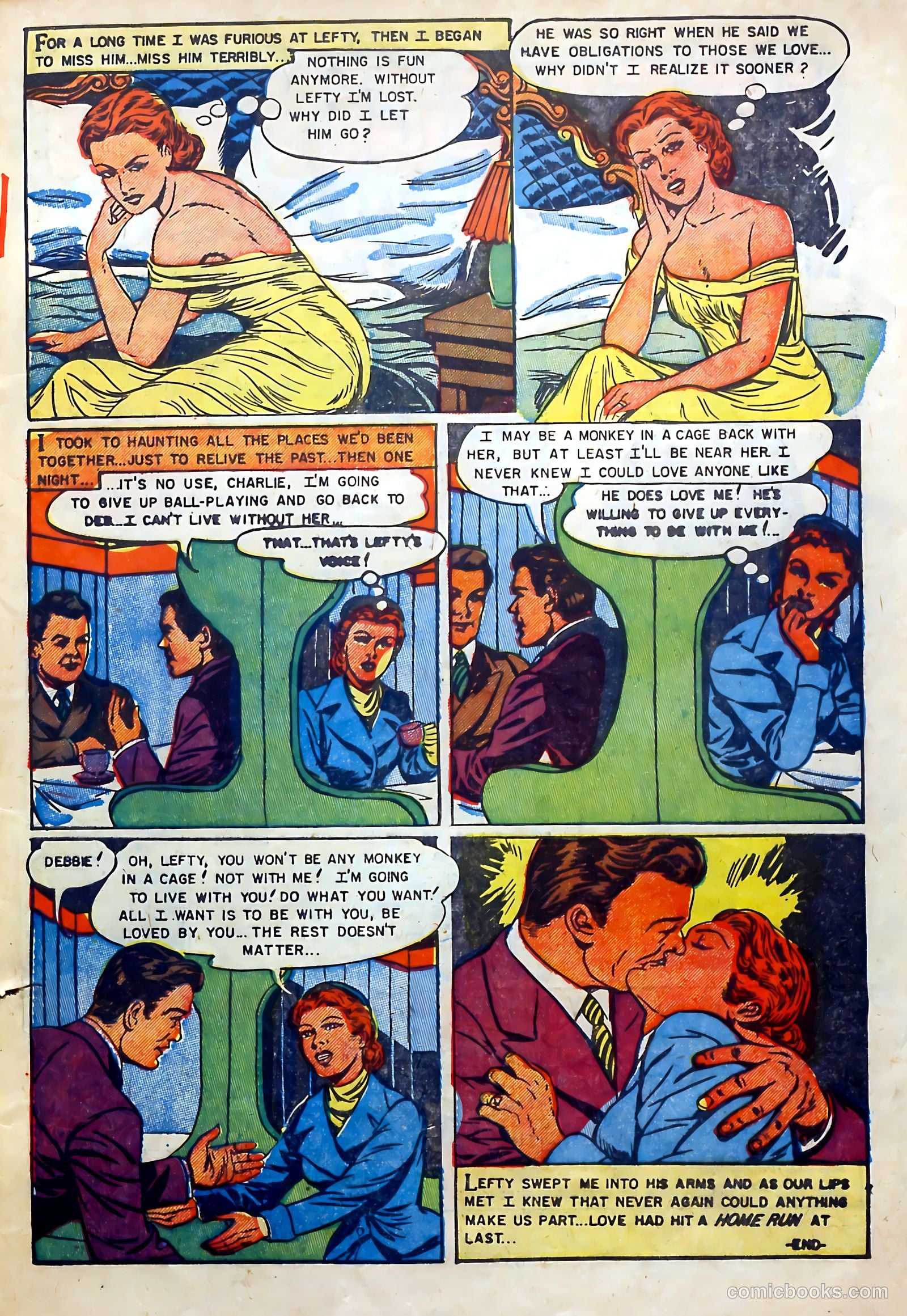 Youthful Romances #12 (1952) — page 33 of 36