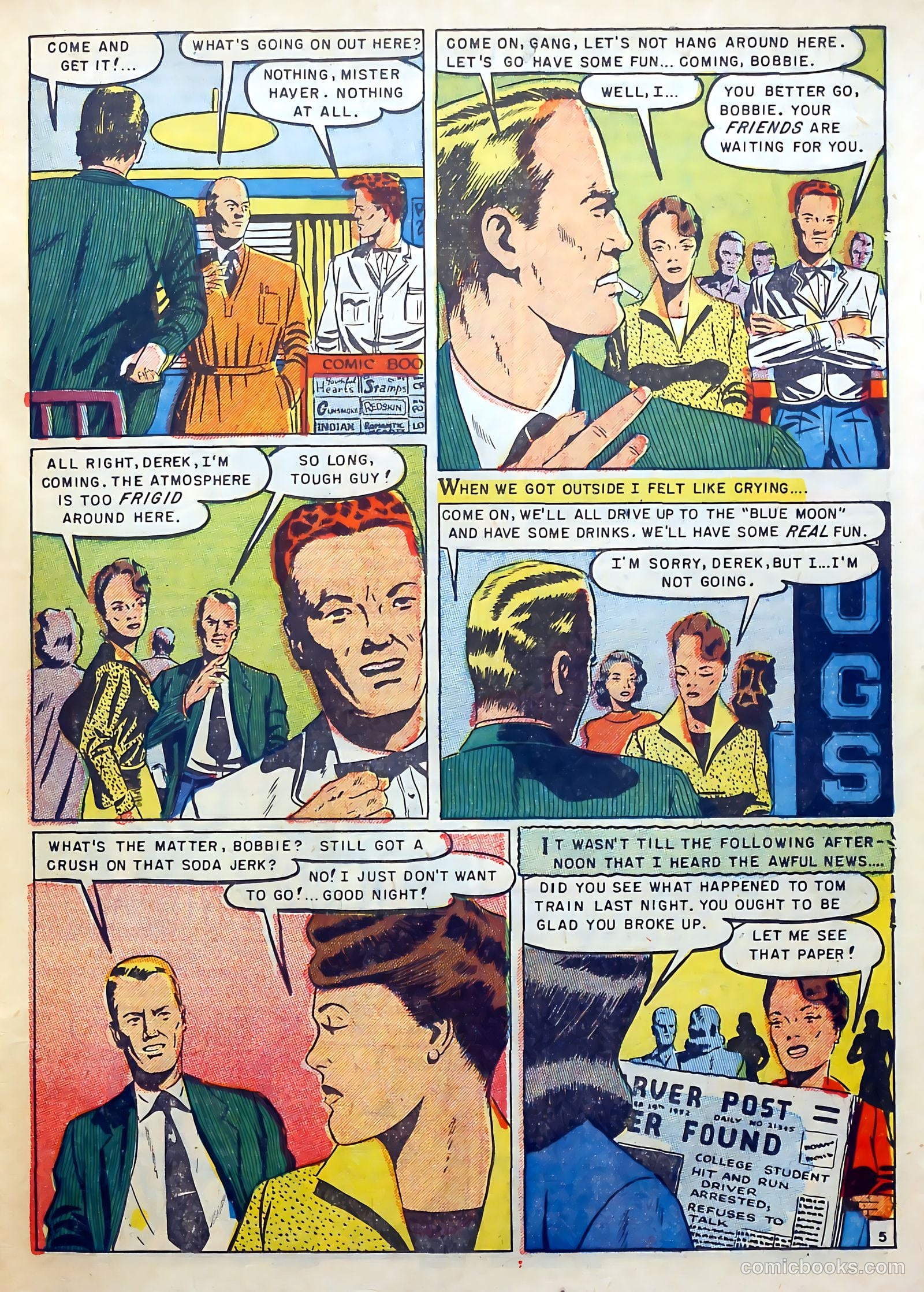 Youthful Romances #13 (1952) — page 15 of 36