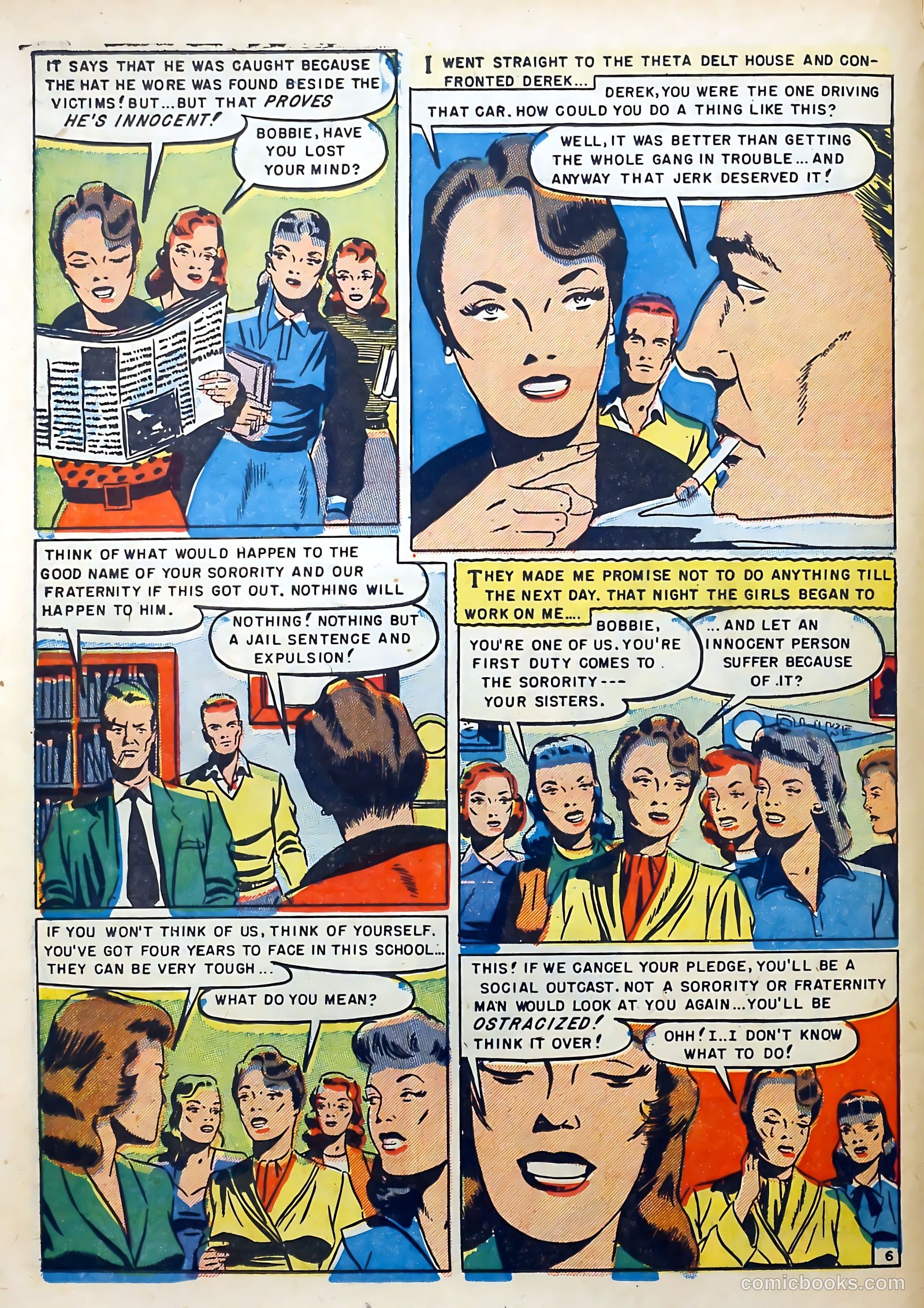 Youthful Romances #13 (1952) — page 16 of 36