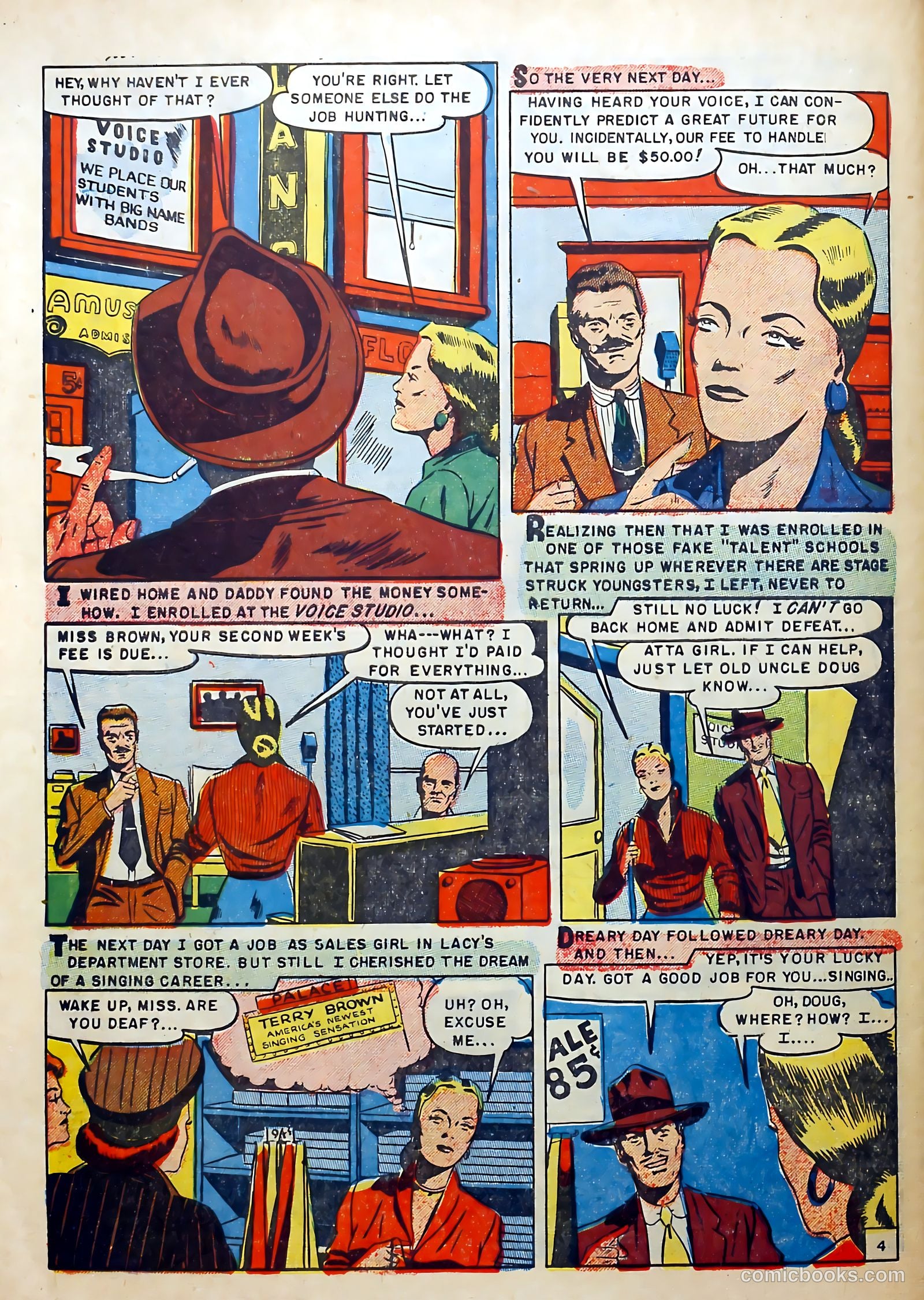 Youthful Romances #13 (1952) — page 30 of 36