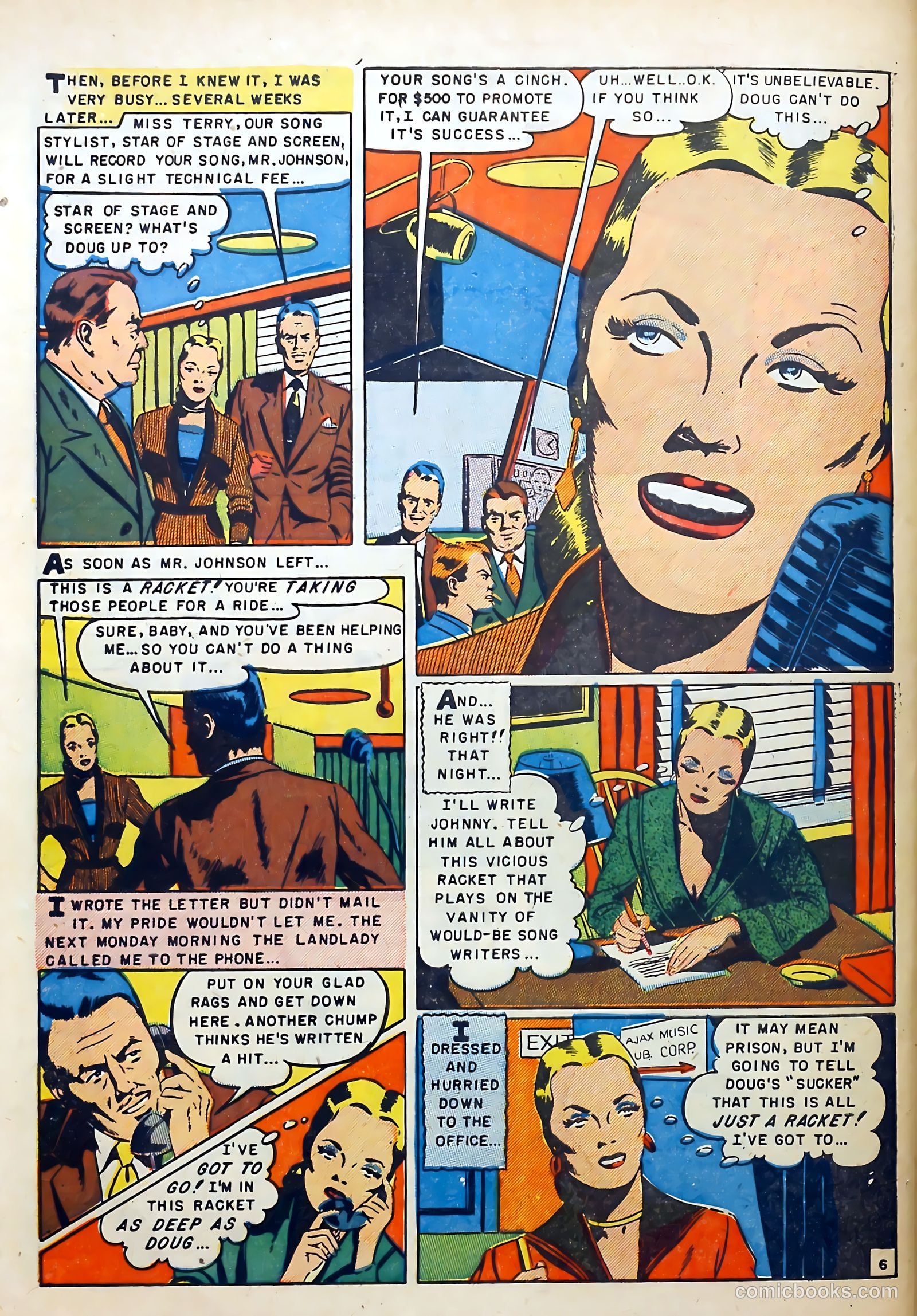 Youthful Romances #13 (1952) — page 32 of 36