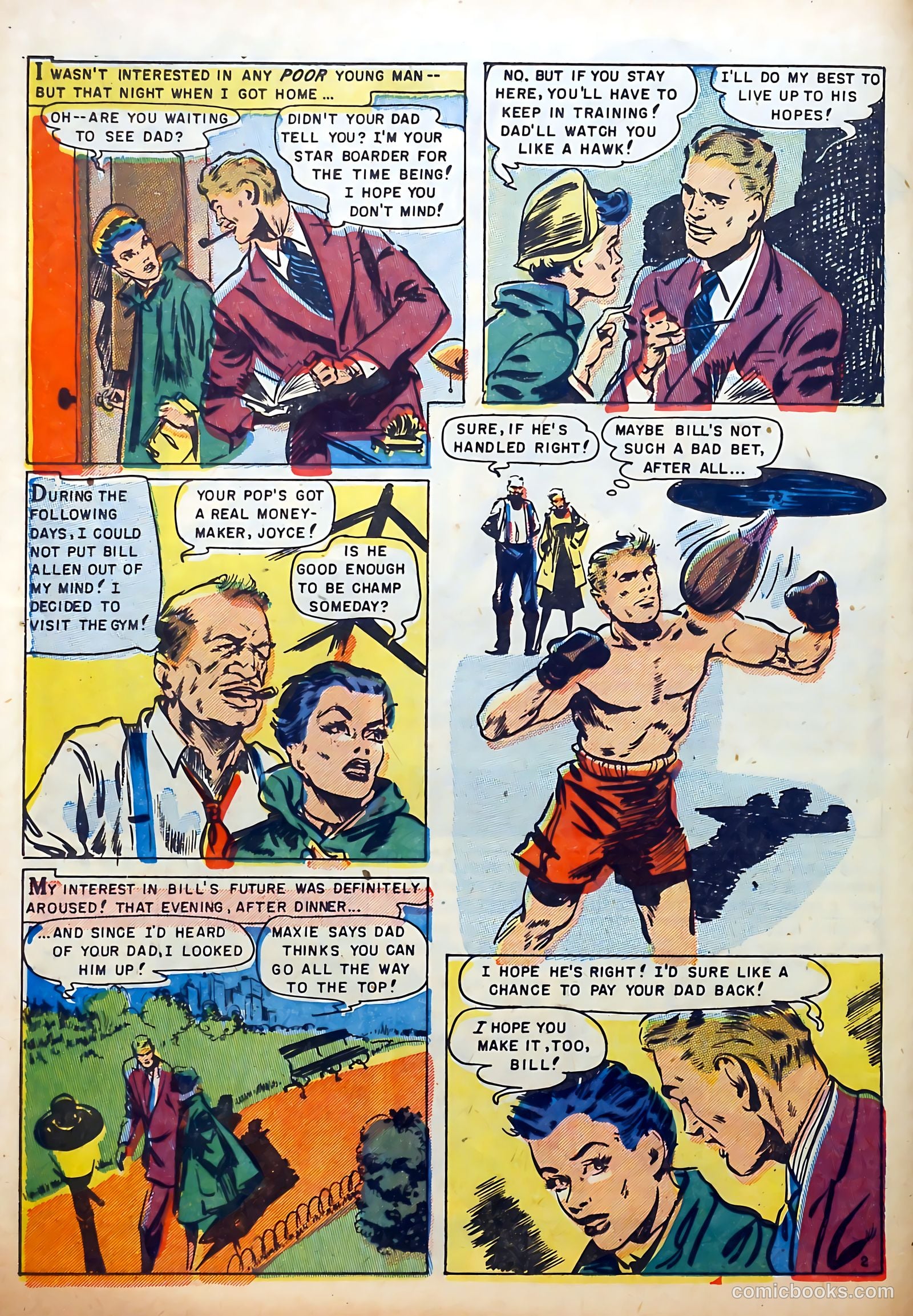 Youthful Romances #14 (1952) — page 12 of 36