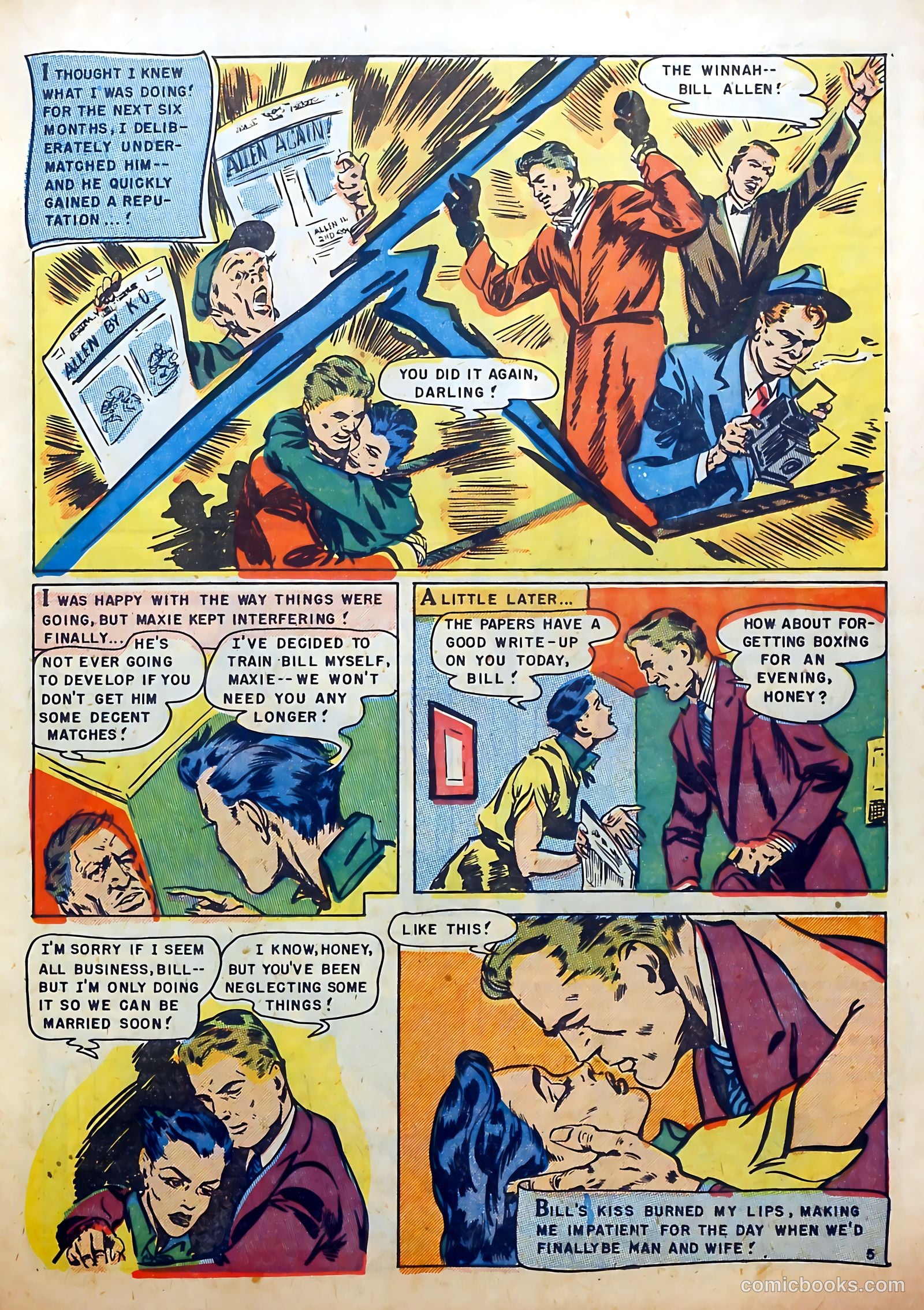 Youthful Romances #14 (1952) — page 15 of 36