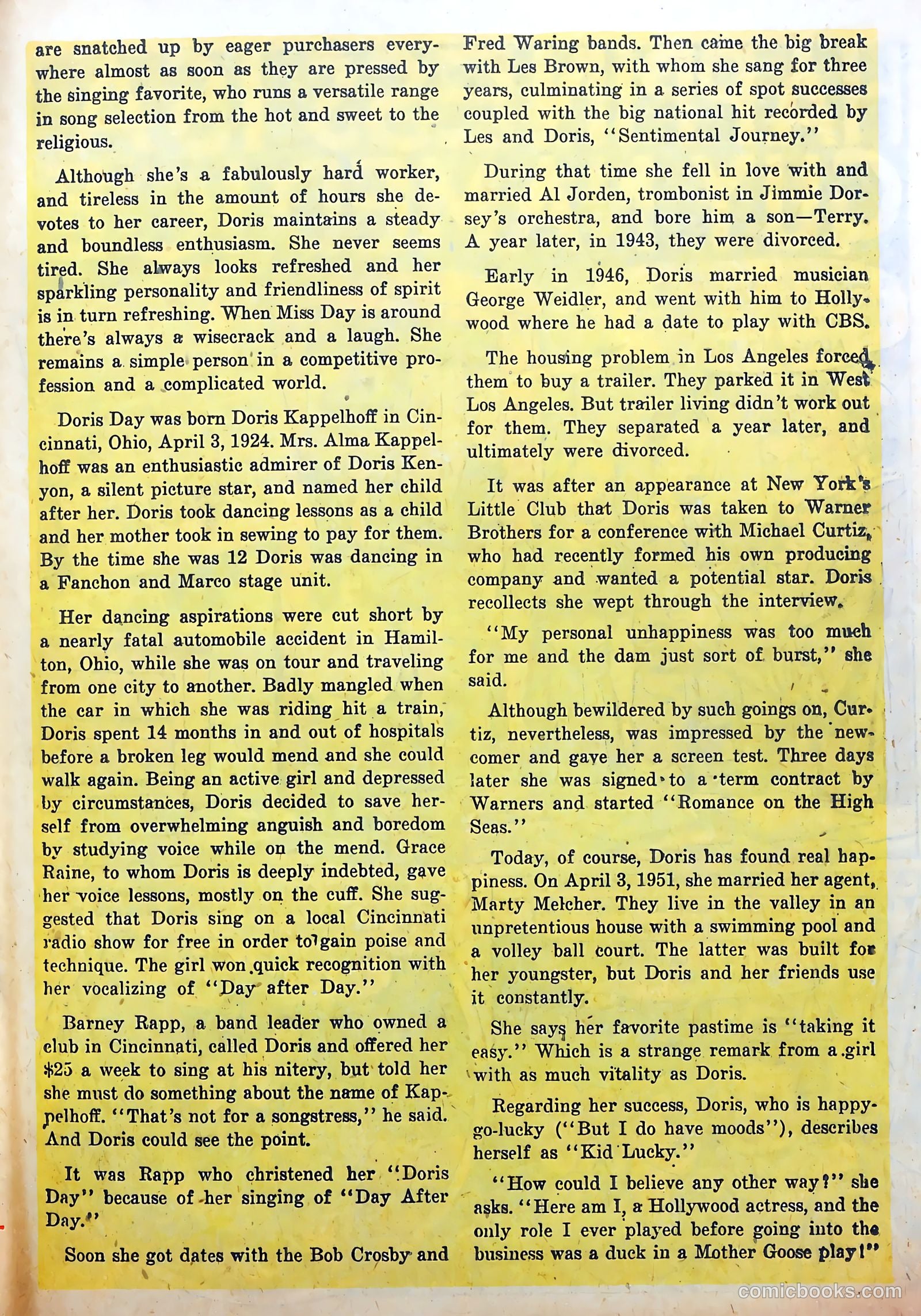 Youthful Romances #14 (1952) — page 19 of 36