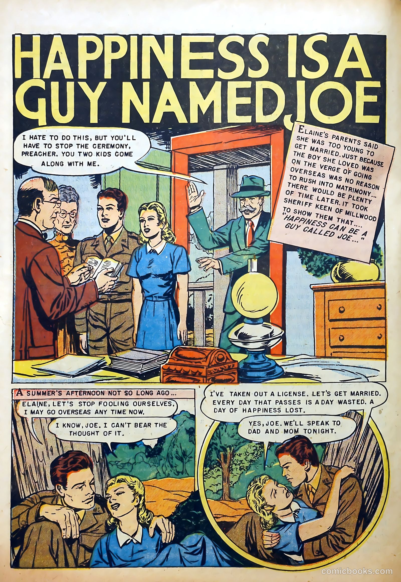 Youthful Romances #14 (1952) — page 20 of 36