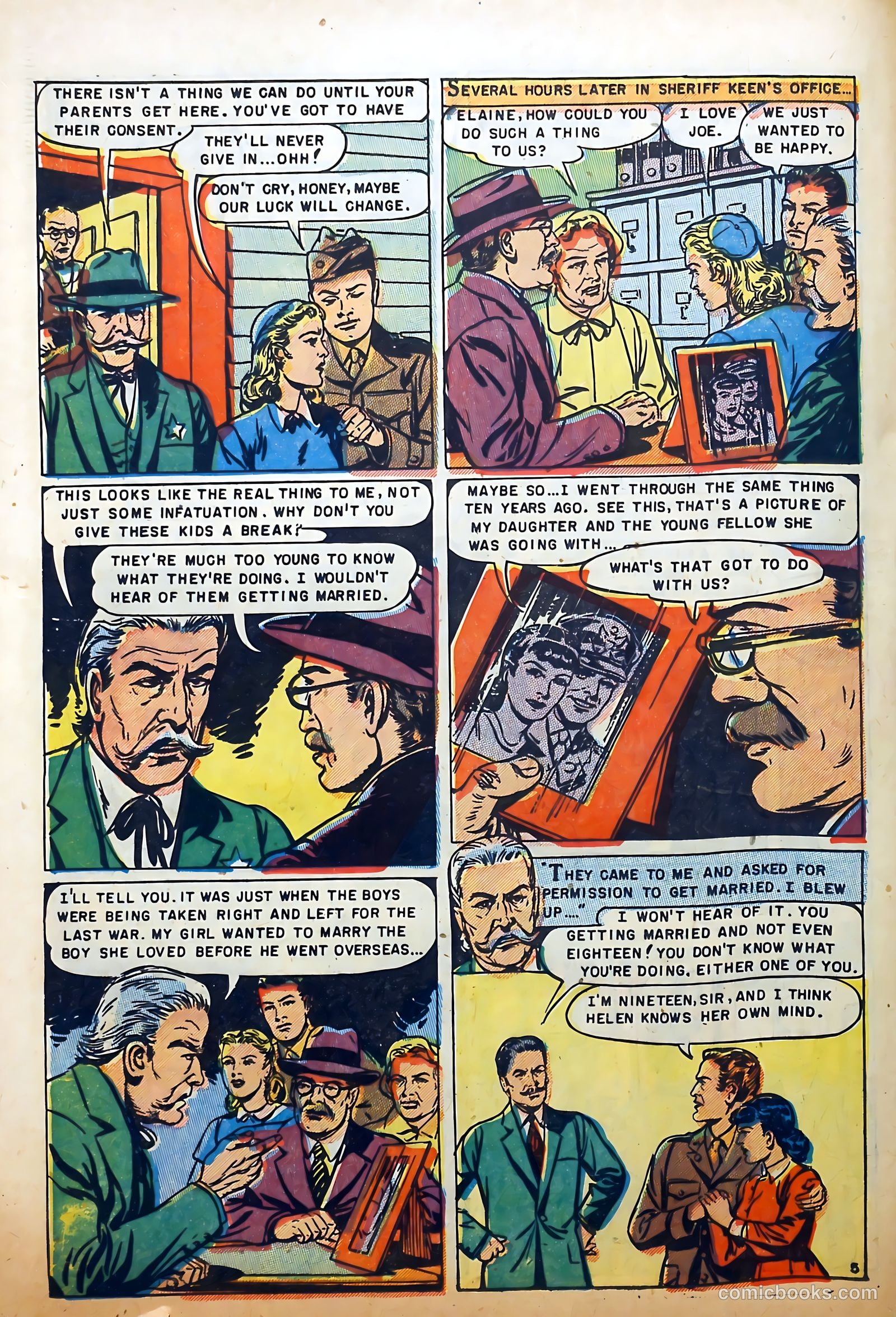 Youthful Romances #14 (1952) — page 24 of 36