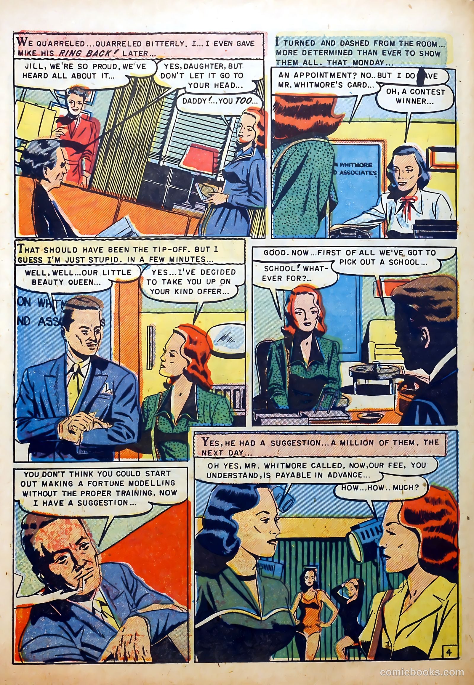 Youthful Romances #14 (1952) — page 30 of 36