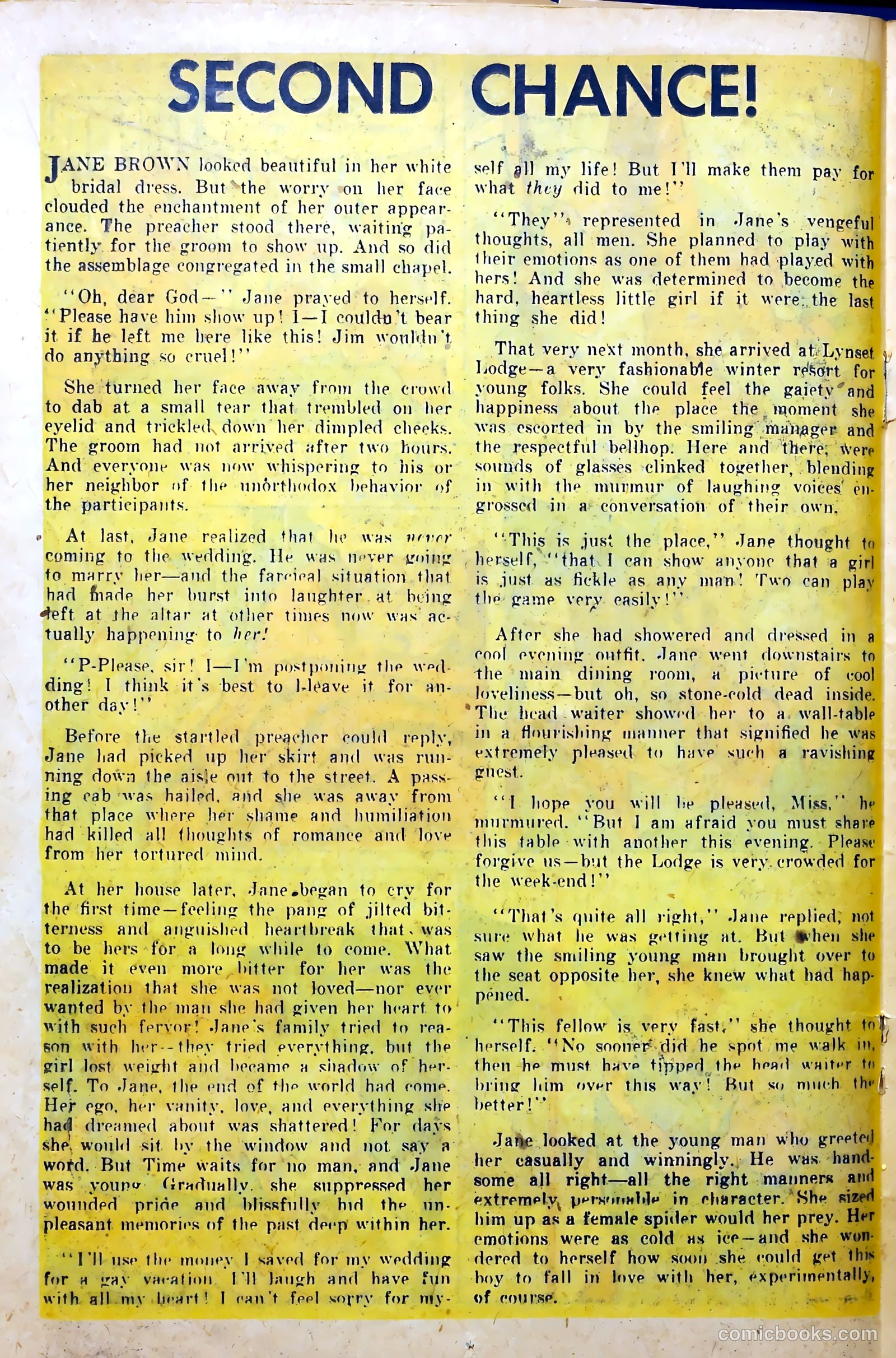 Youthful Romances #15 (1953) — page 18 of 37