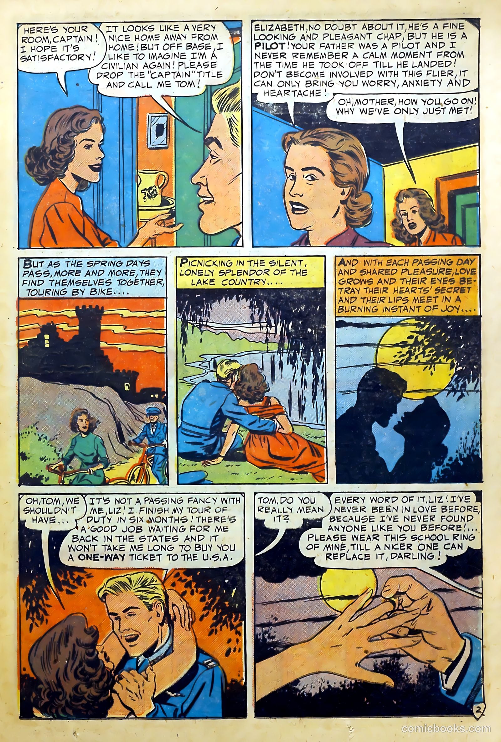Youthful Romances #15 (1953) — page 21 of 37