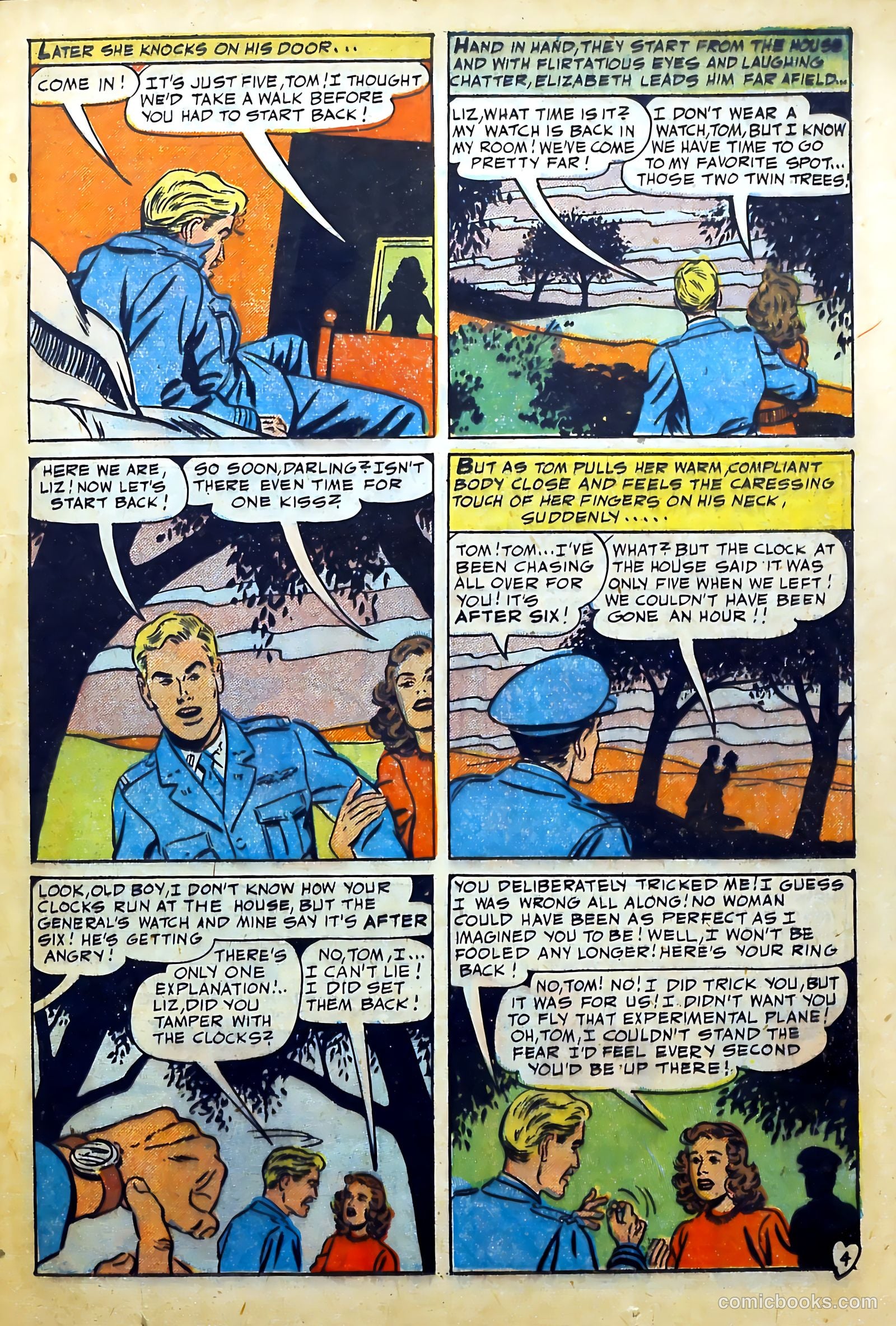 Youthful Romances #15 (1953) — page 23 of 37