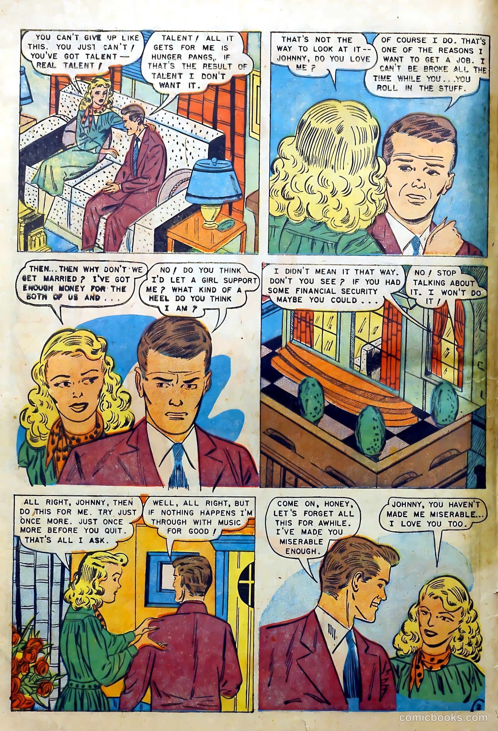 Youthful Romances #16 (1953) — page 4 of 36
