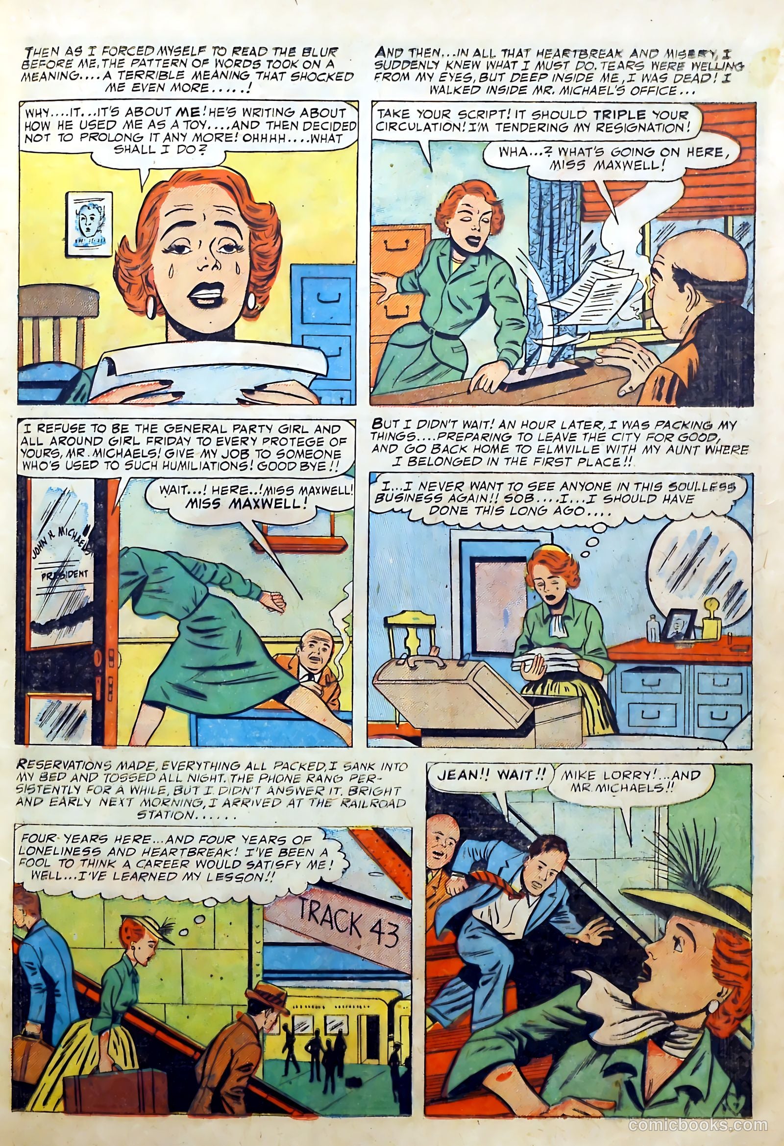 Youthful Romances #16 (1953) — page 19 of 36