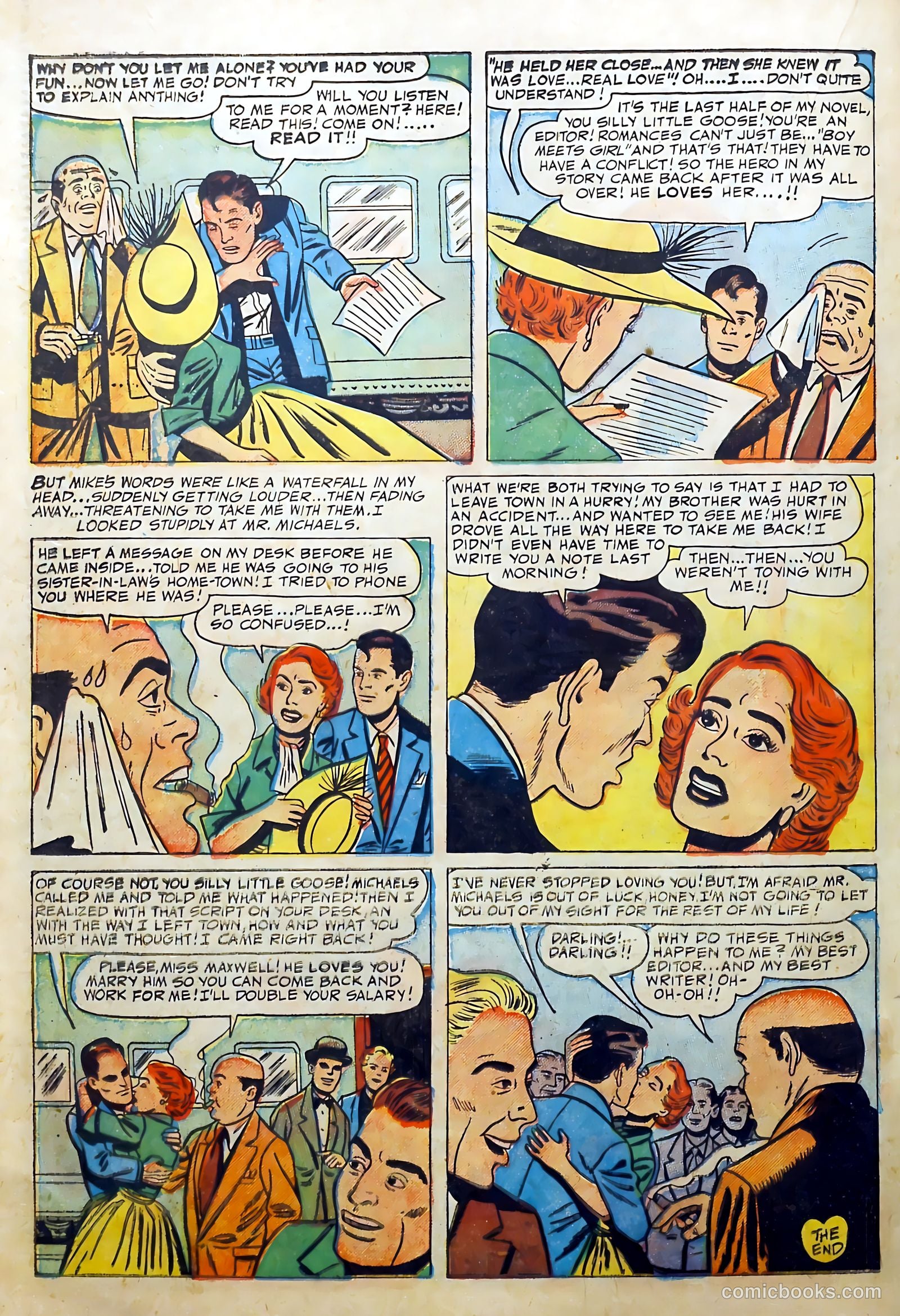 Youthful Romances #16 (1953) — page 20 of 36