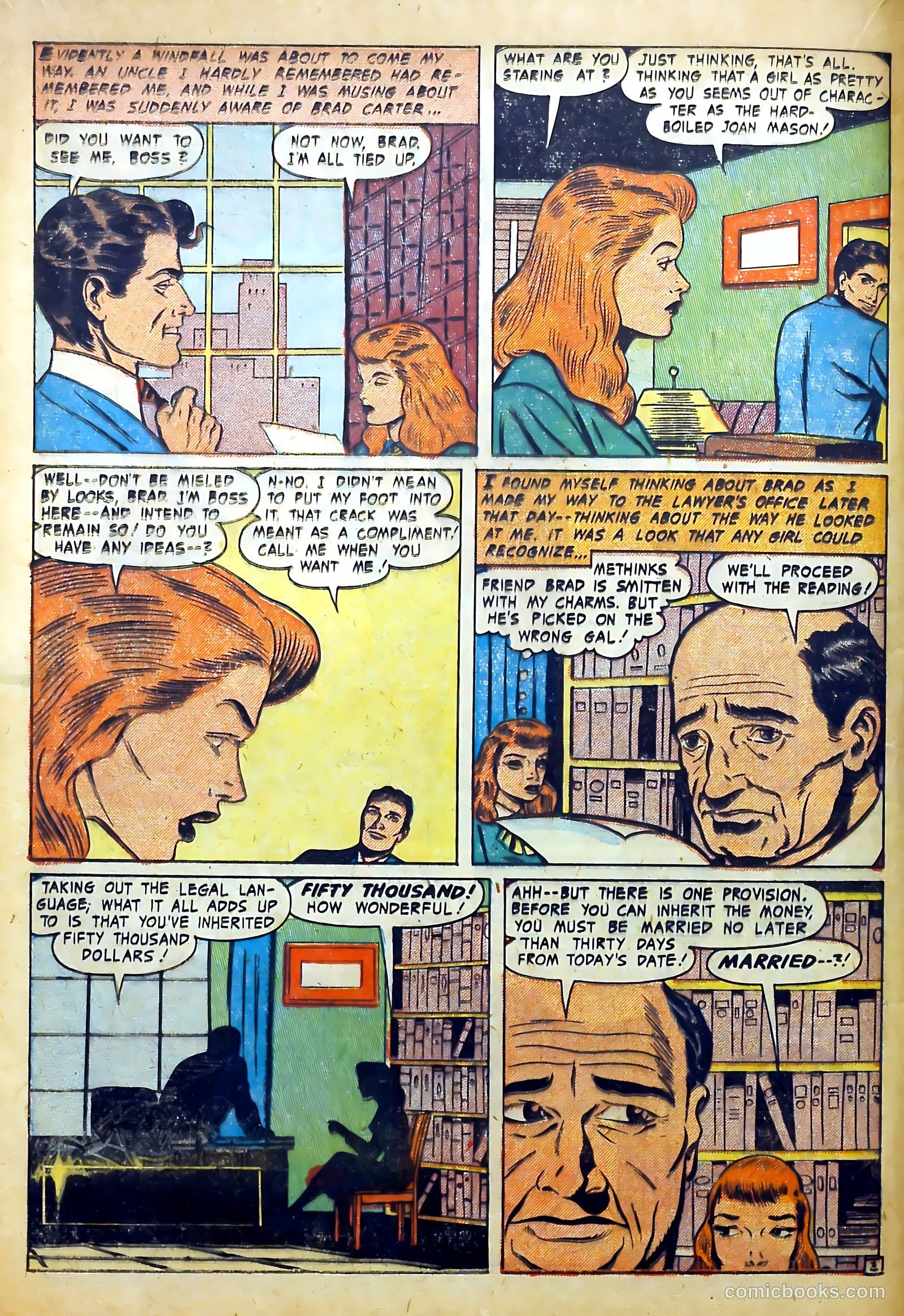 Youthful Romances #17 (1953) — page 14 of 37