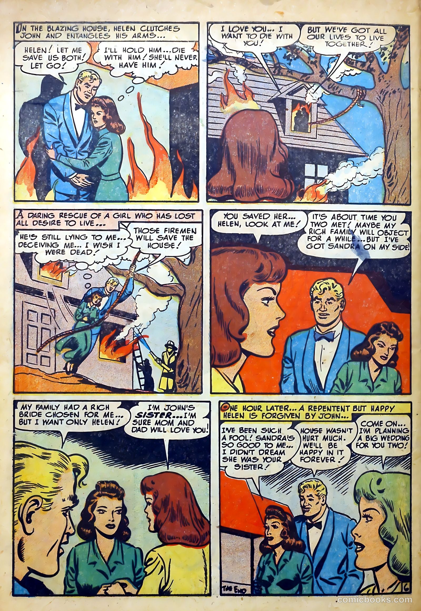 Youthful Romances #17 (1953) — page 34 of 37