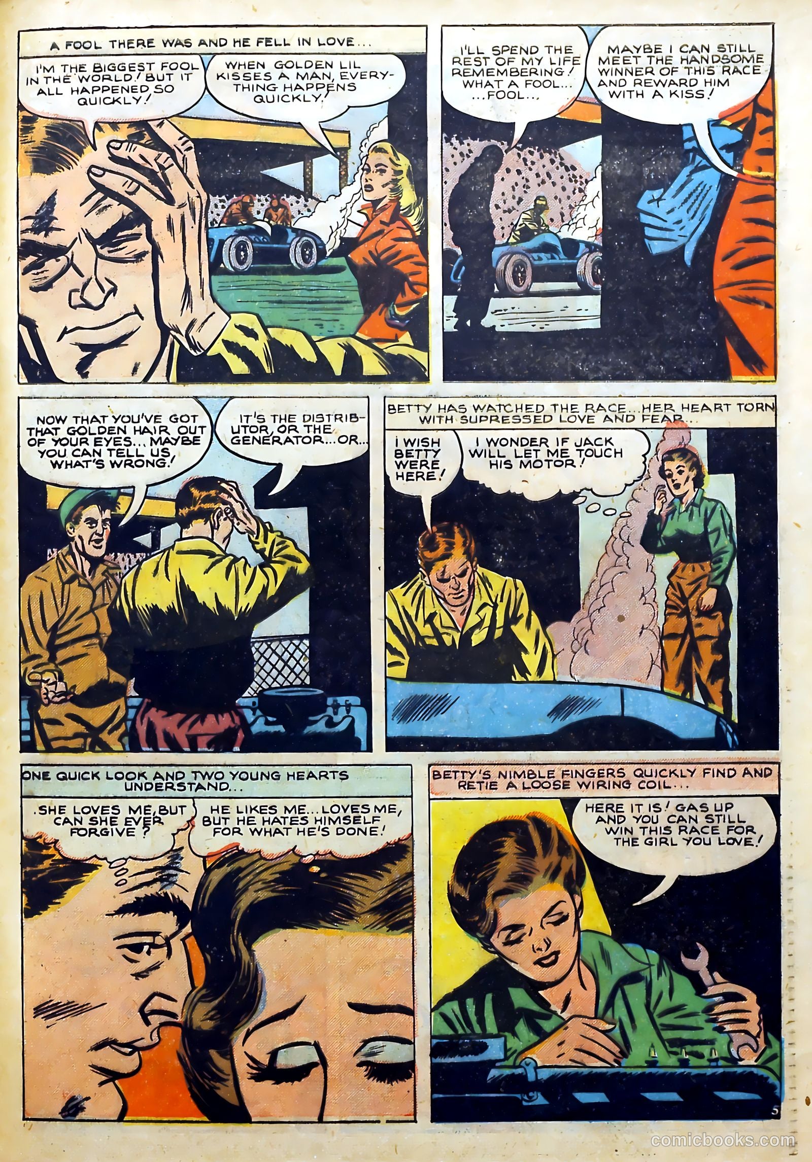 Youthful Romances #18 (1953) — page 33 of 36