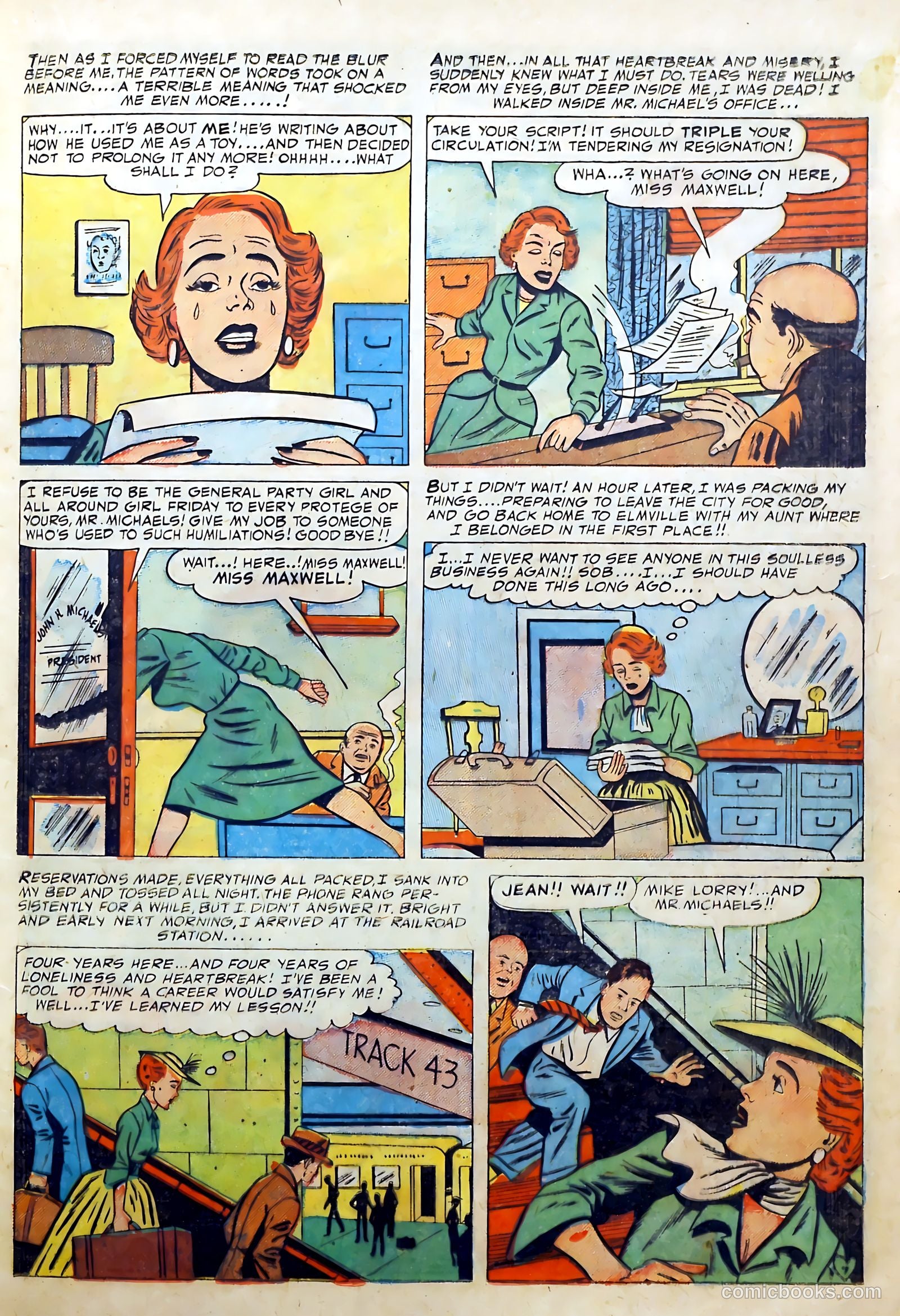 Youthful Romances #2 (1953) — page 19 of 36