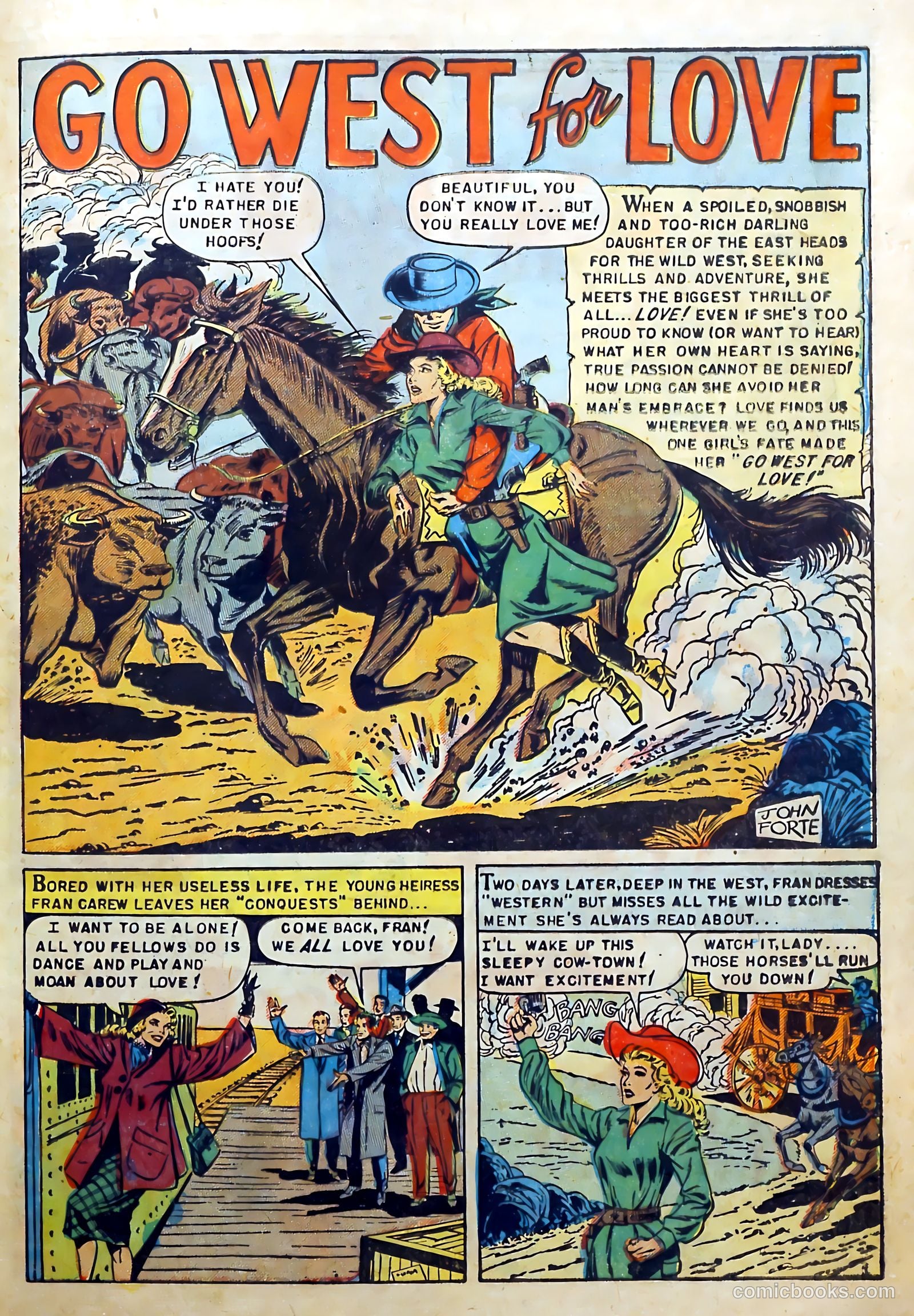 Youthful Romances #2 (1953) — page 29 of 36