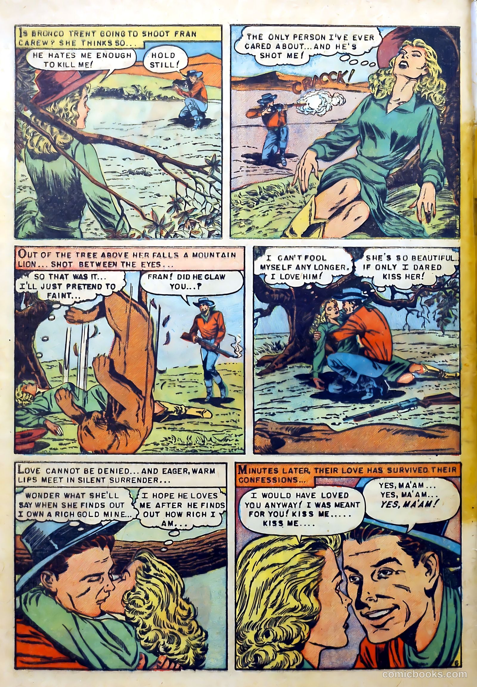 Youthful Romances #2 (1953) — page 34 of 36