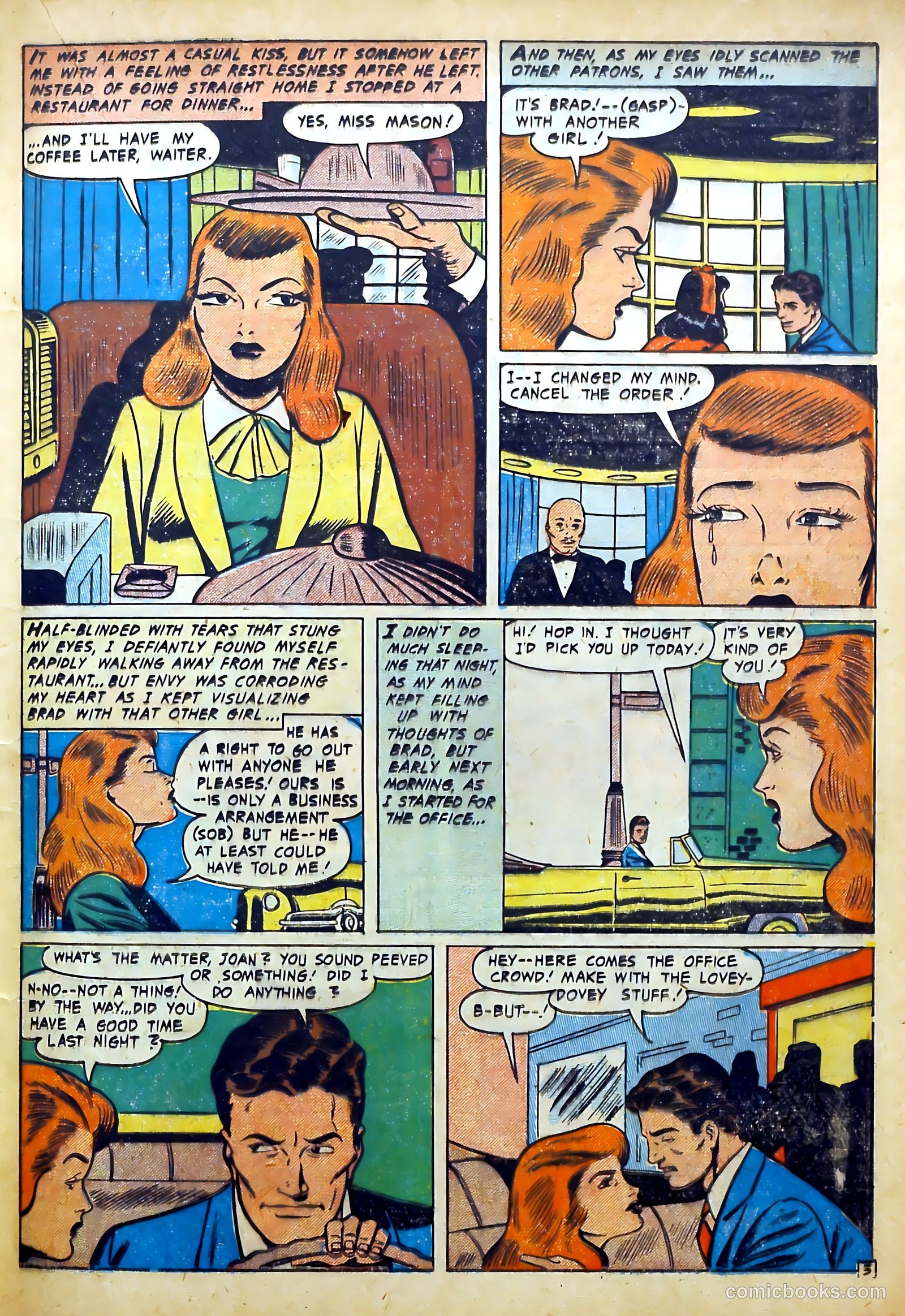 Youthful Romances #3 (1953) — page 17 of 36