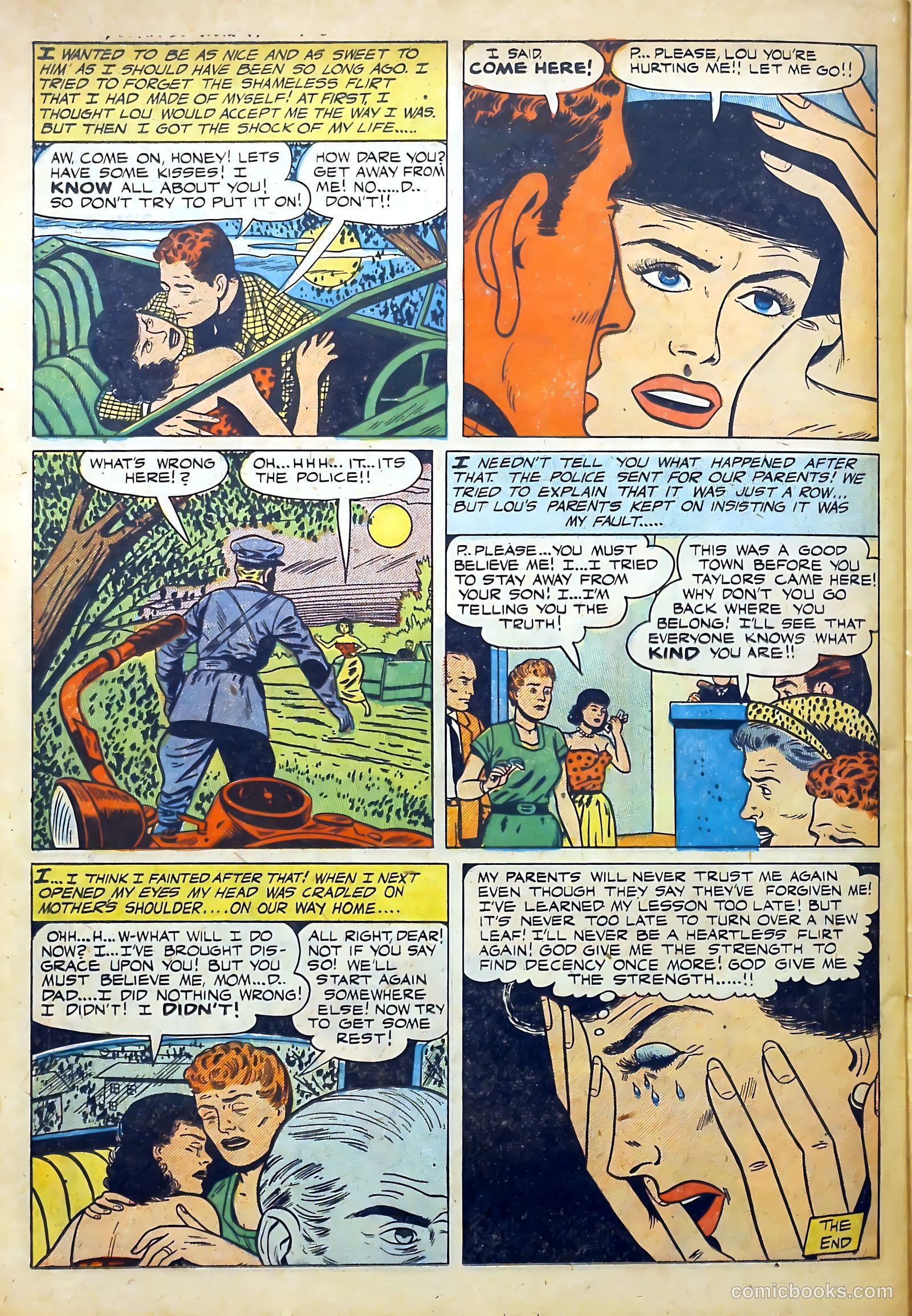 Youthful Romances #3 (1953) — page 24 of 36