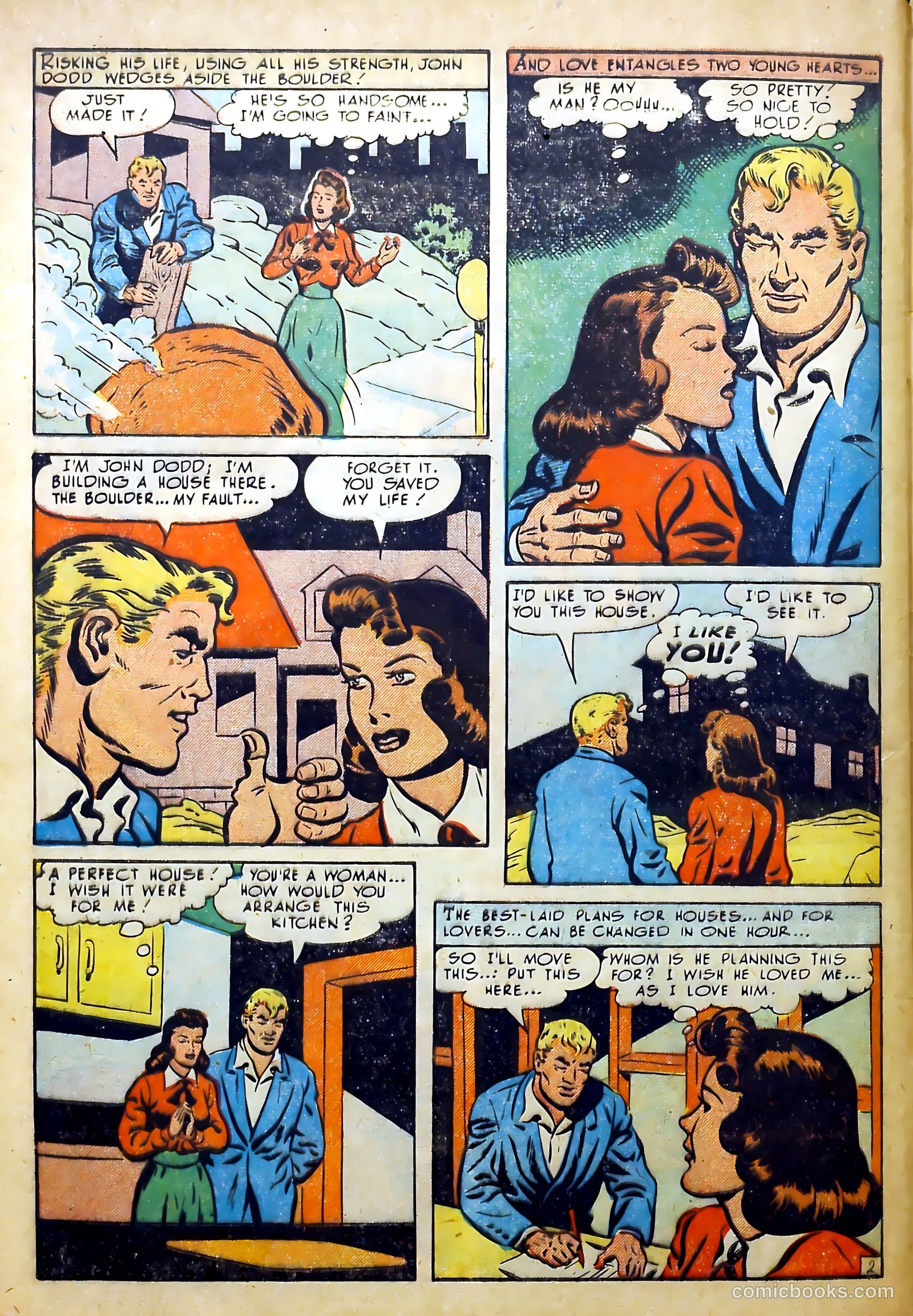 Youthful Romances #3 (1953) — page 30 of 36