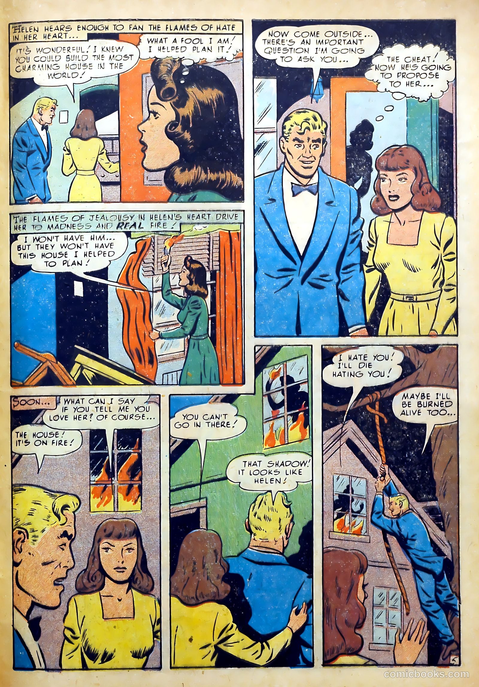 Youthful Romances #3 (1953) — page 33 of 36