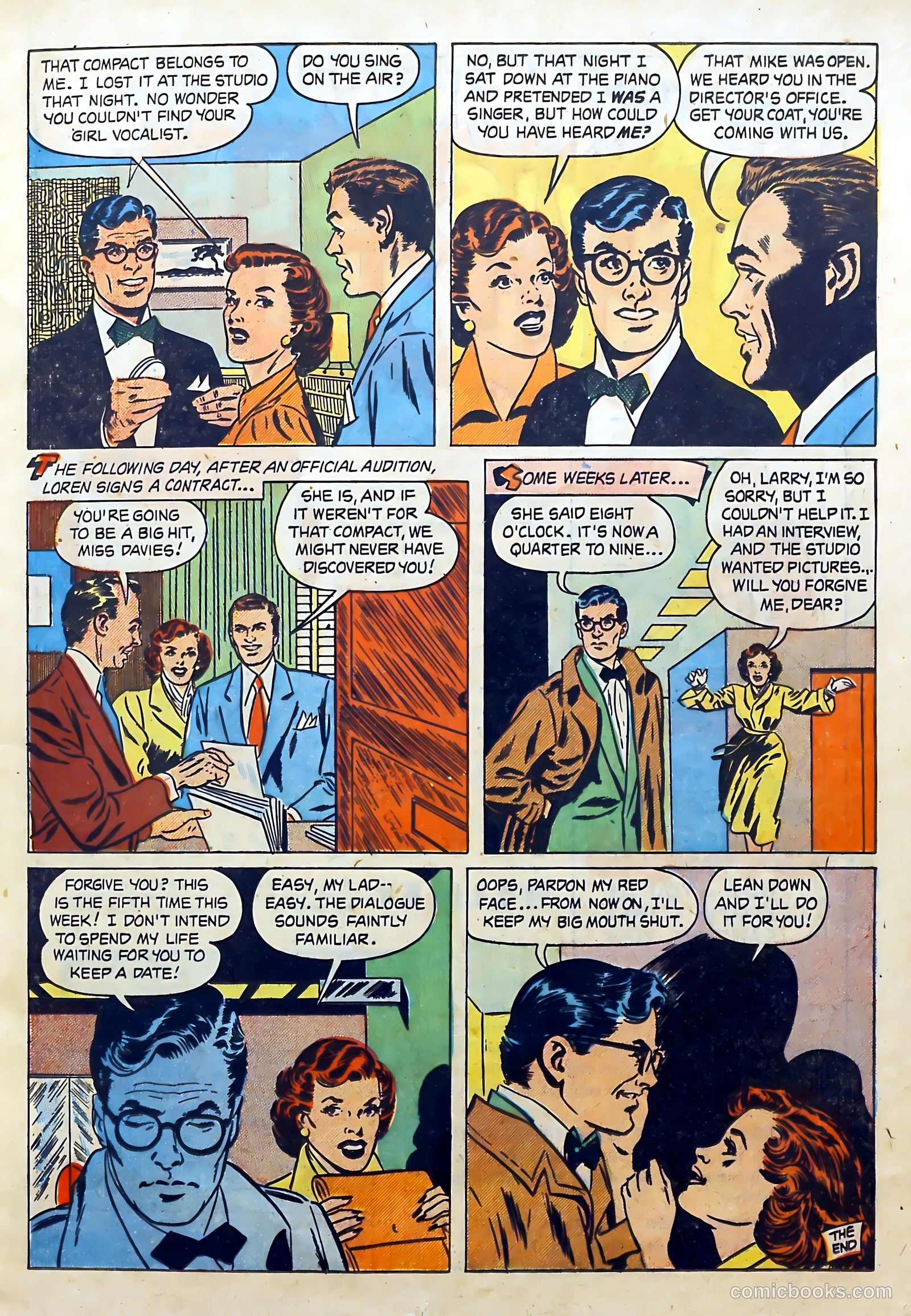 Youthful Romances #4 (1953) — page 11 of 36