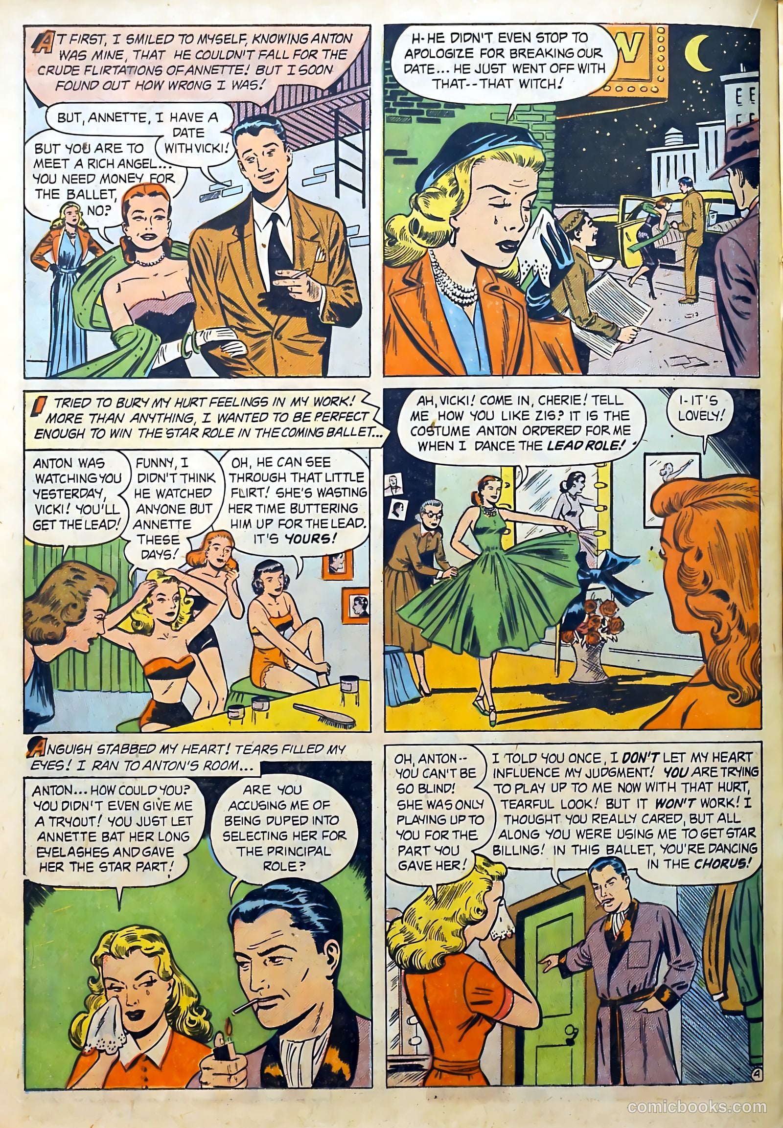 Youthful Romances #4 (1953) — page 16 of 36