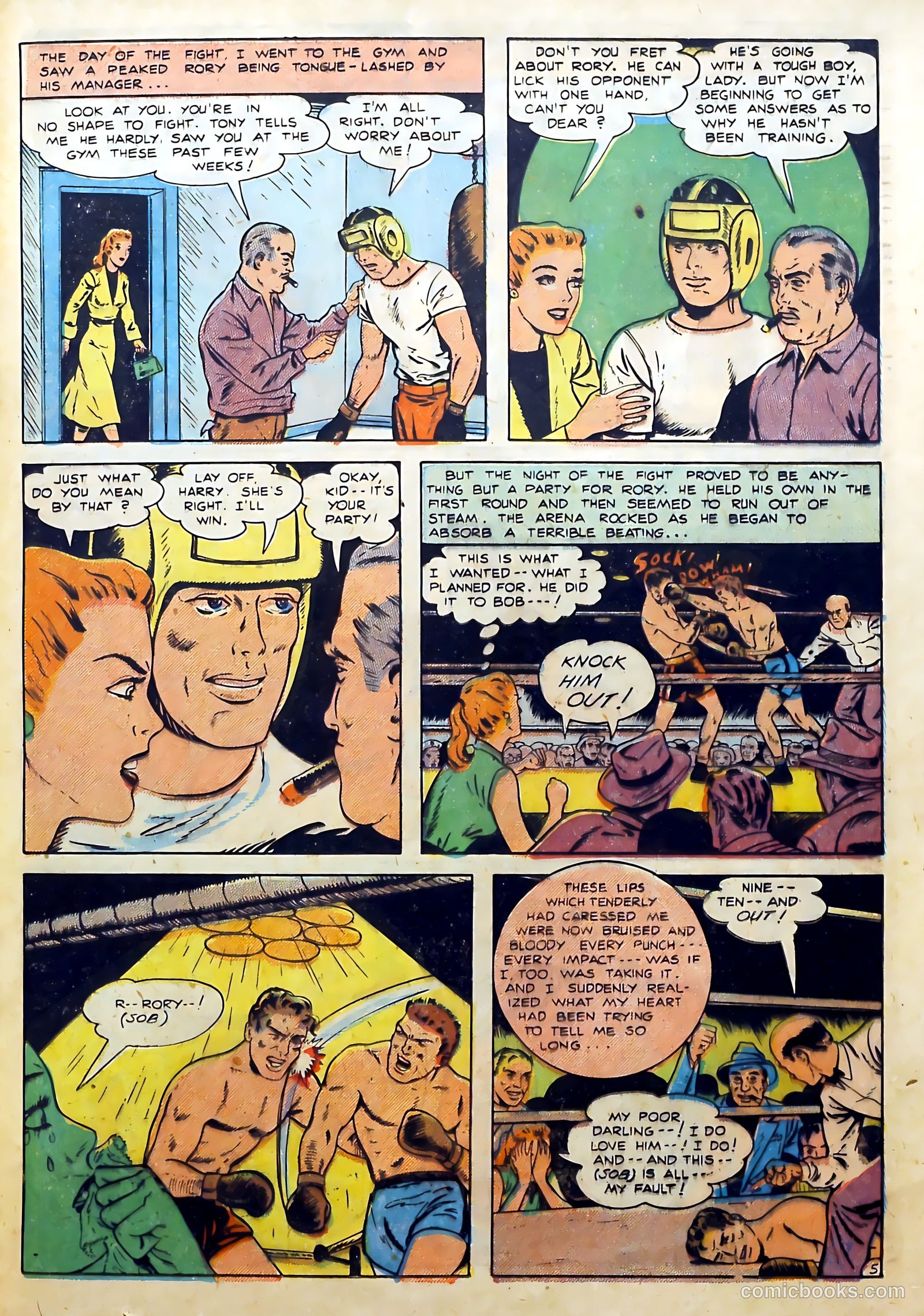 Youthful Romances #4 (1953) — page 23 of 36
