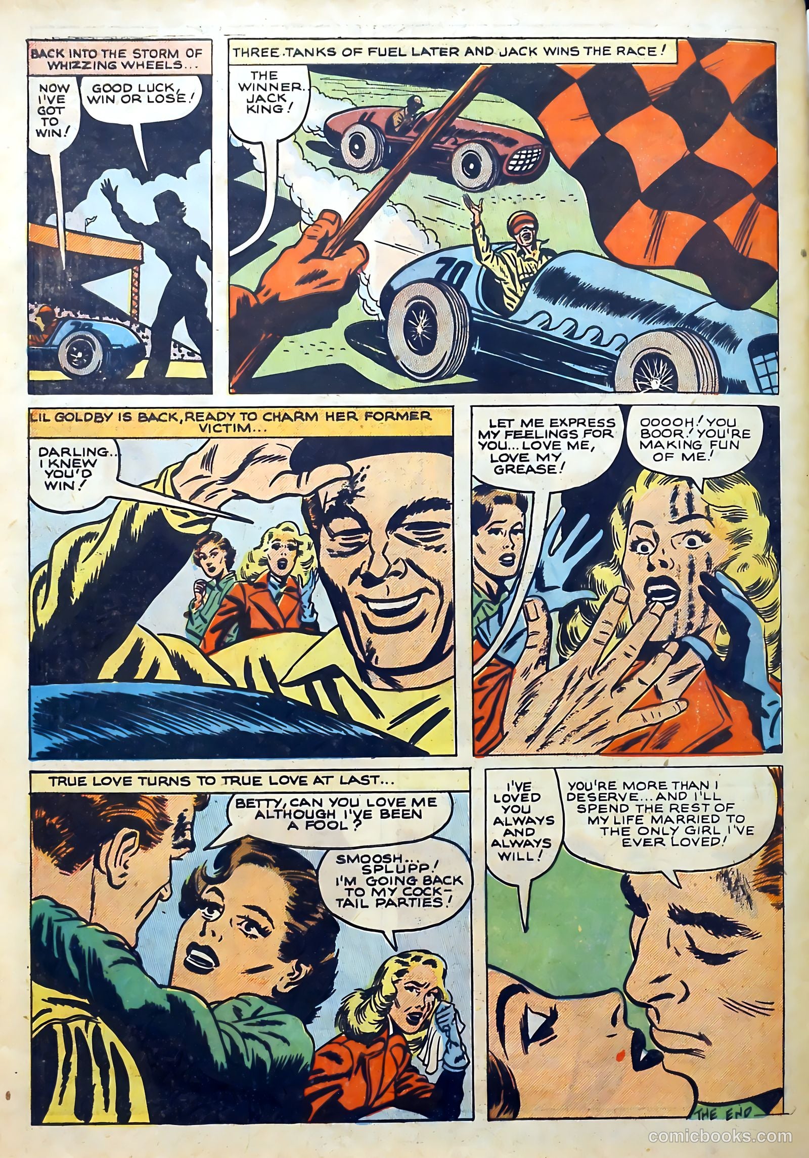 Youthful Romances #4 (1953) — page 34 of 36