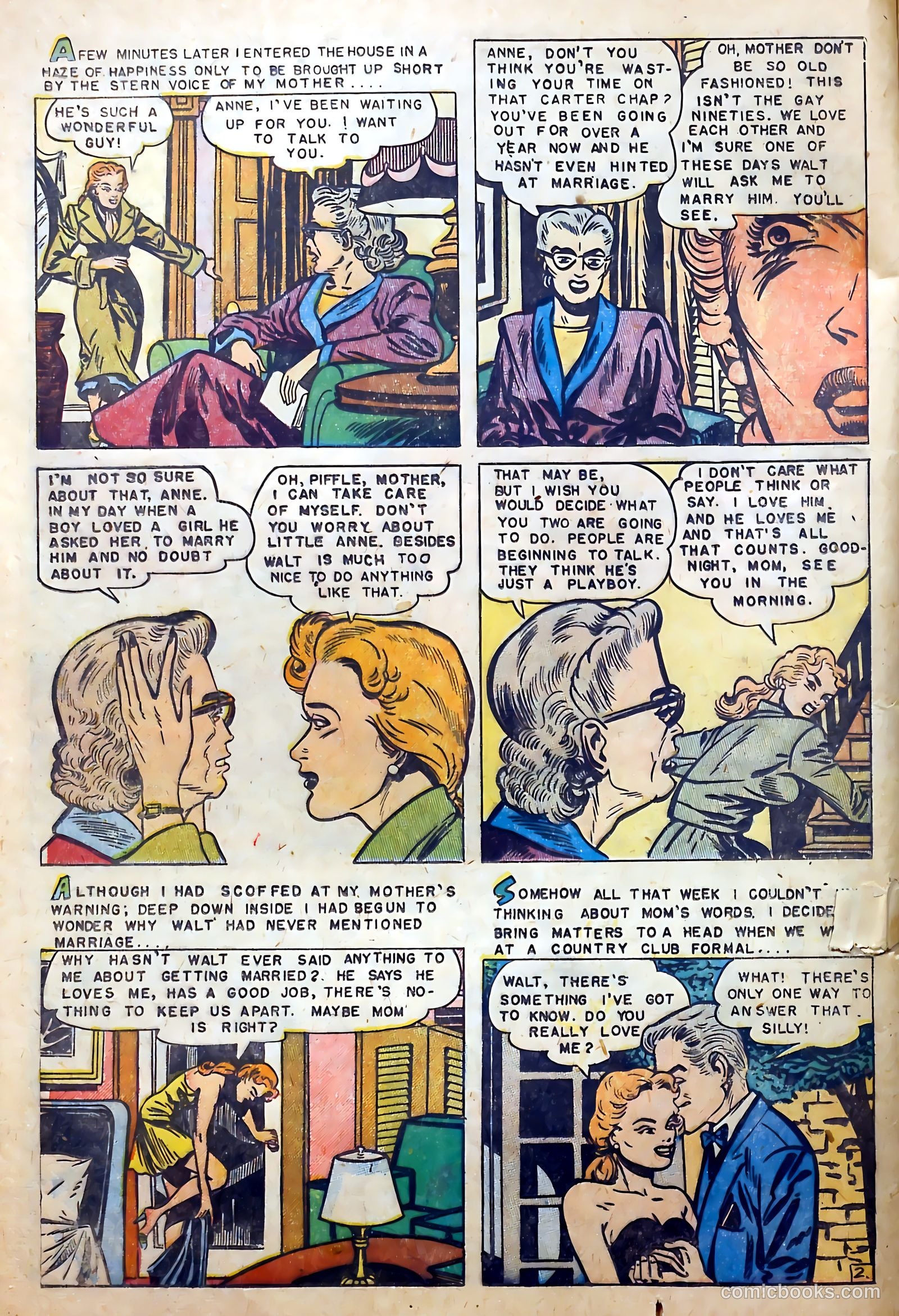 Youthful Romances #5 (1950) — page 12 of 36