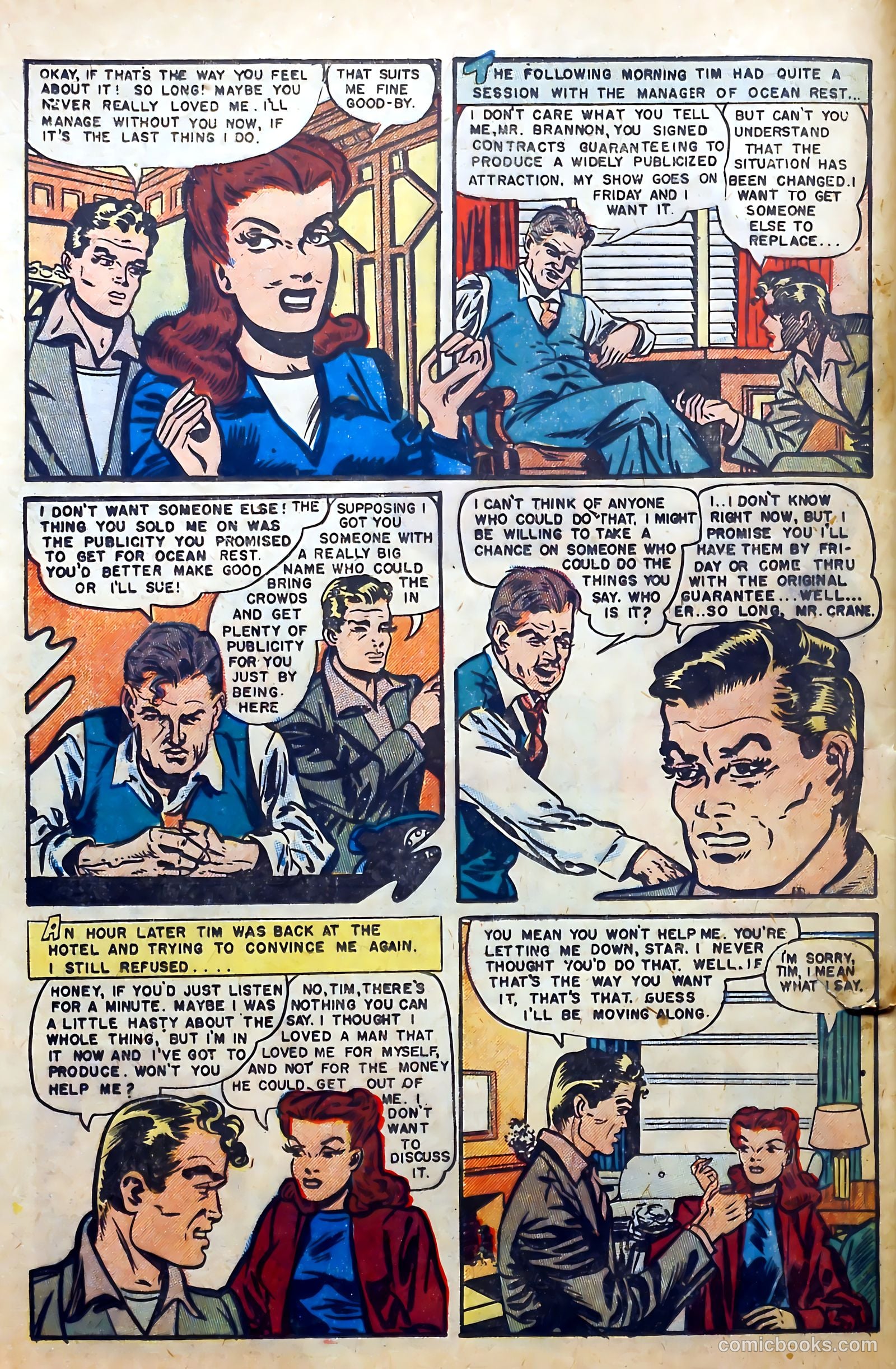 Youthful Romances #5 (1950) — page 24 of 36