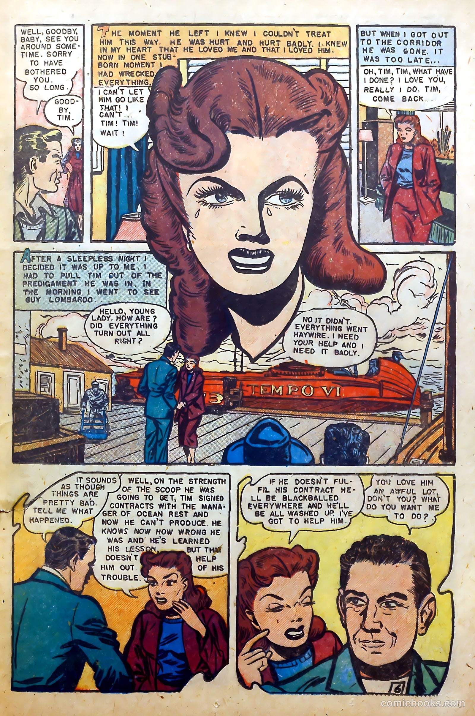 Youthful Romances #5 (1950) — page 25 of 36