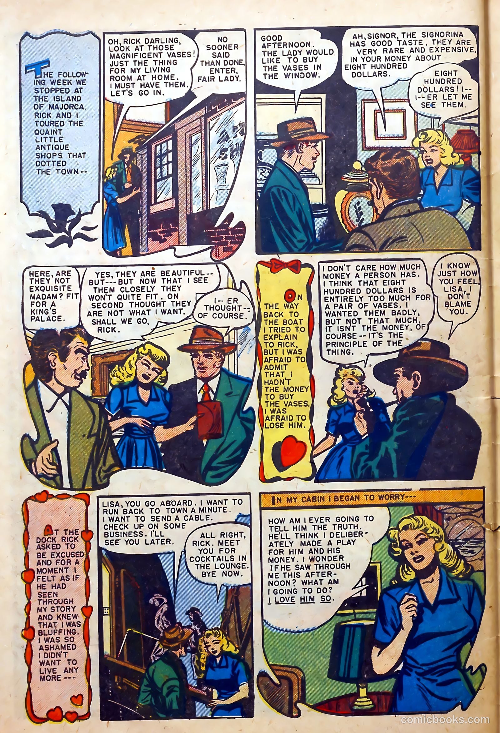 Youthful Romances #5 (1950) — page 30 of 36