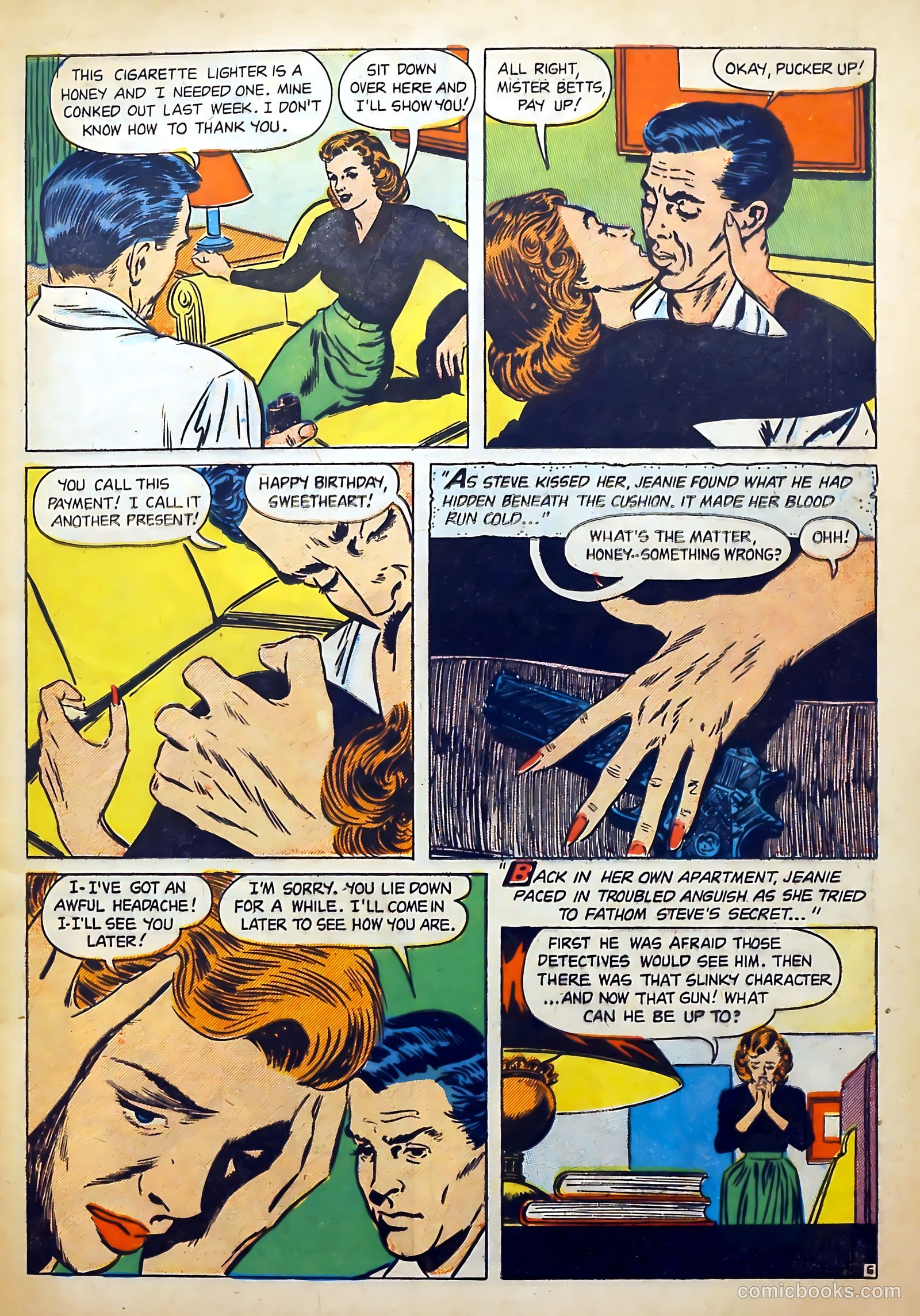 Youthful Romances #6 (1953) — page 7 of 36