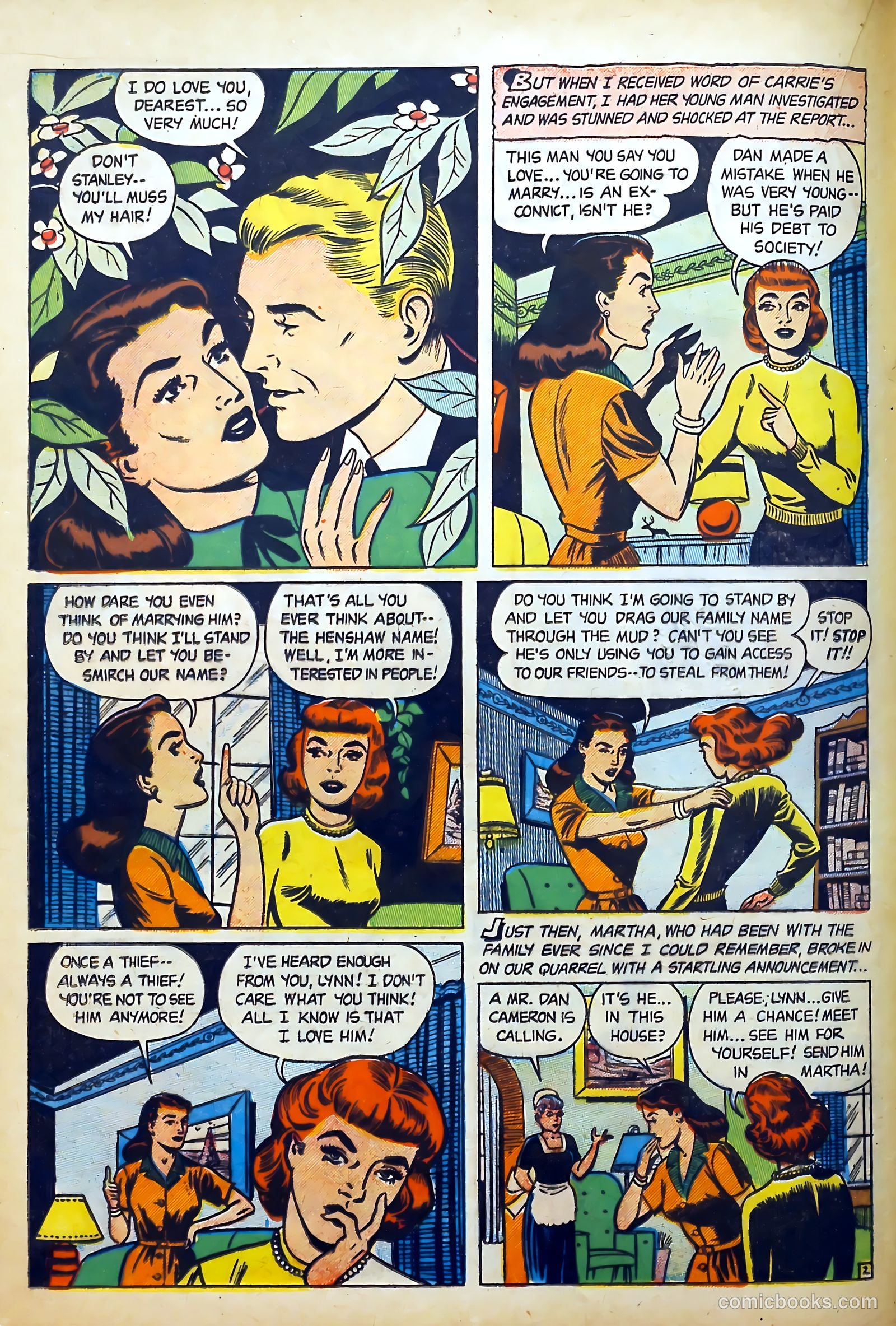 Youthful Romances #6 (1953) — page 14 of 36