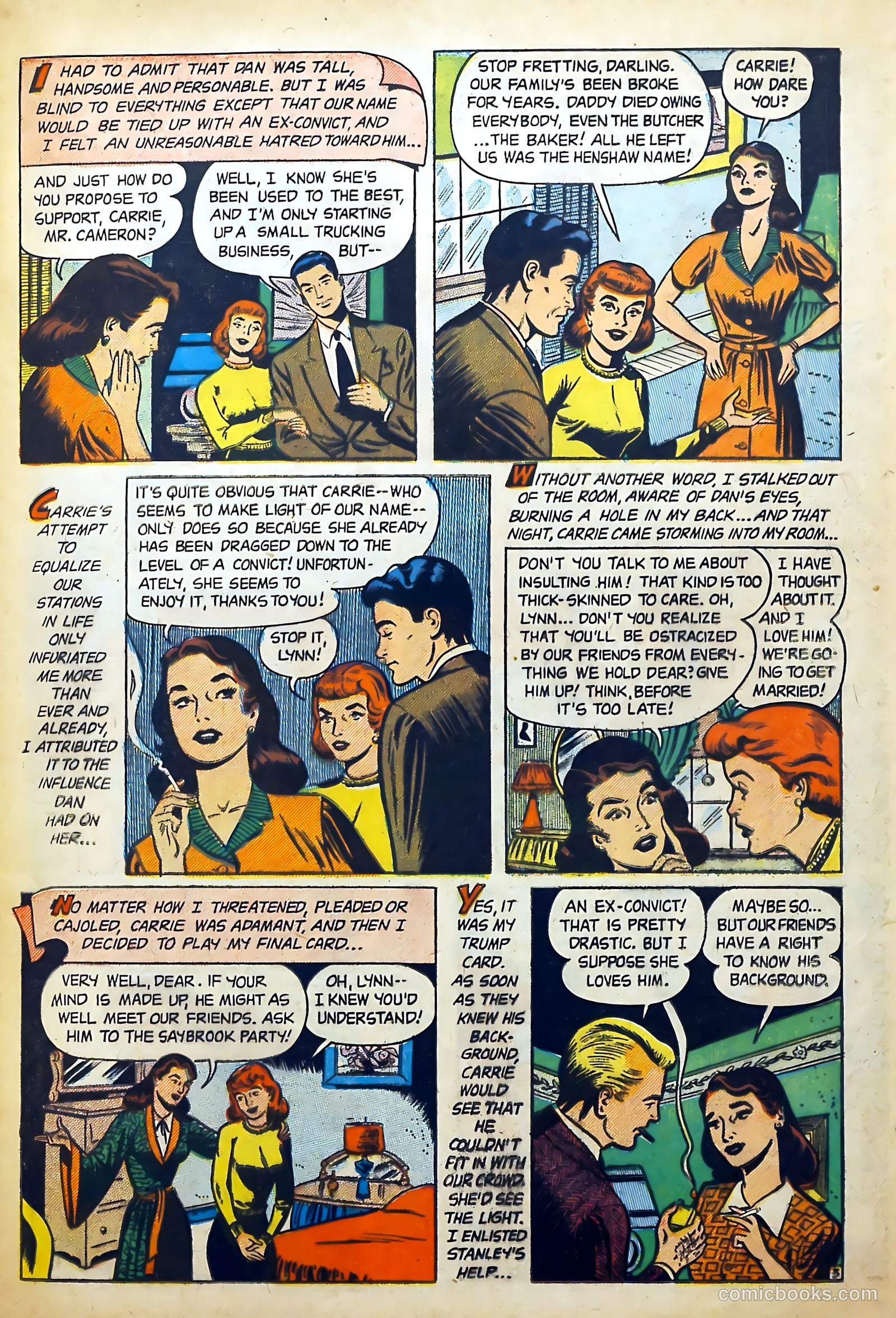 Youthful Romances #6 (1953) — page 15 of 36