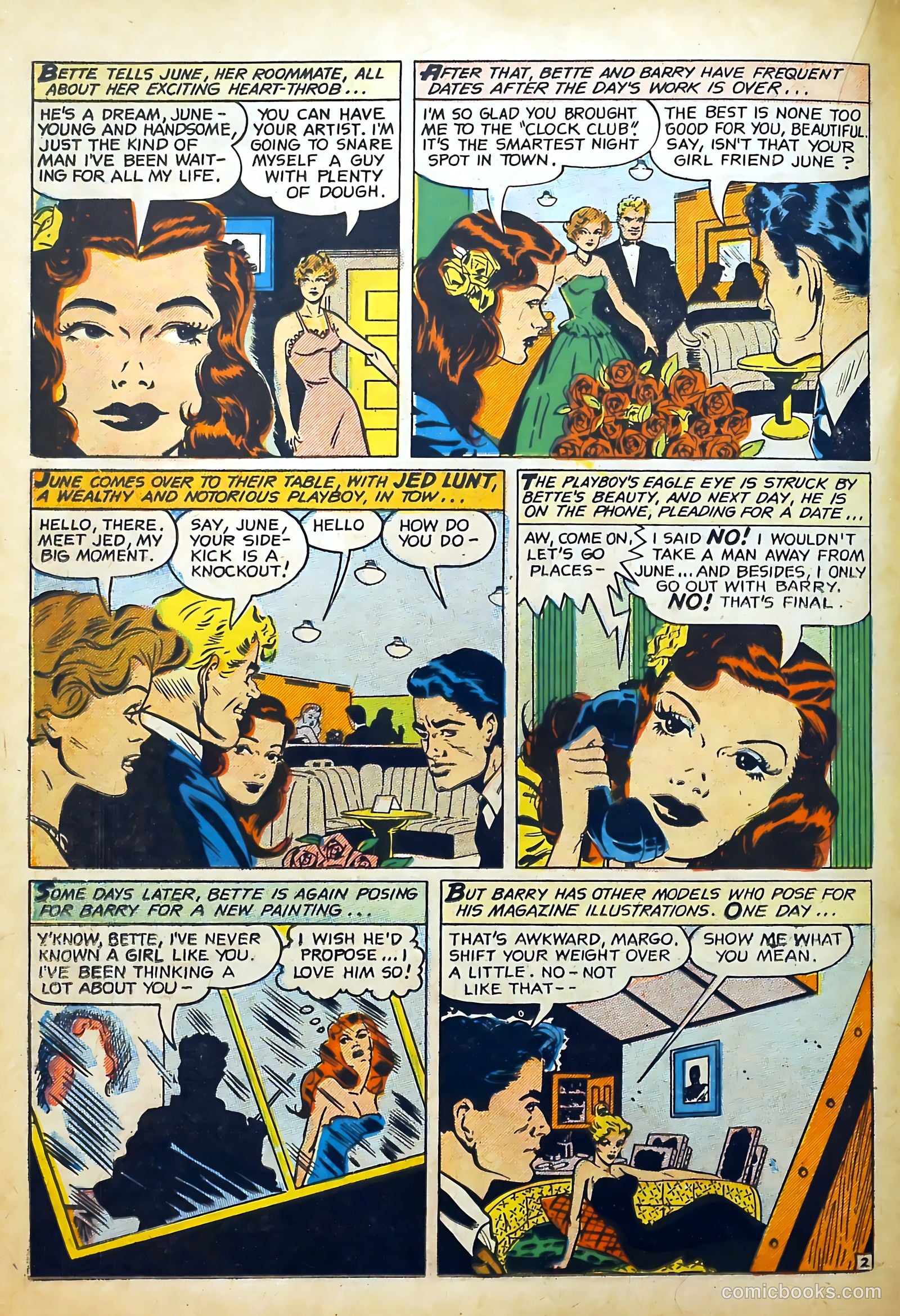 Youthful Romances #6 (1953) — page 20 of 36