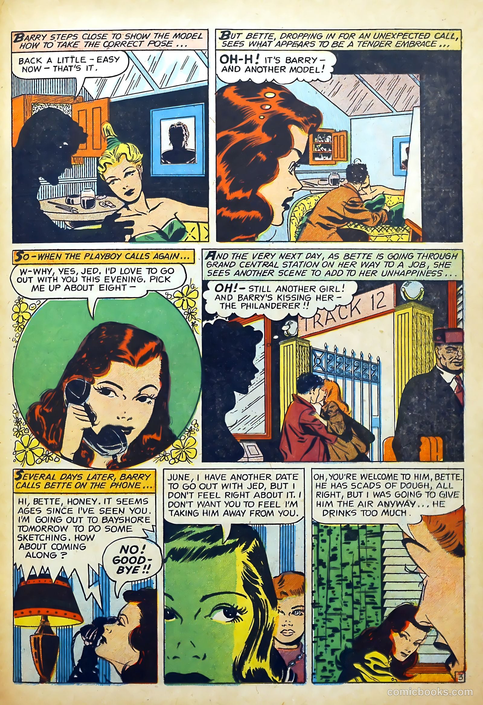 Youthful Romances #6 (1953) — page 21 of 36