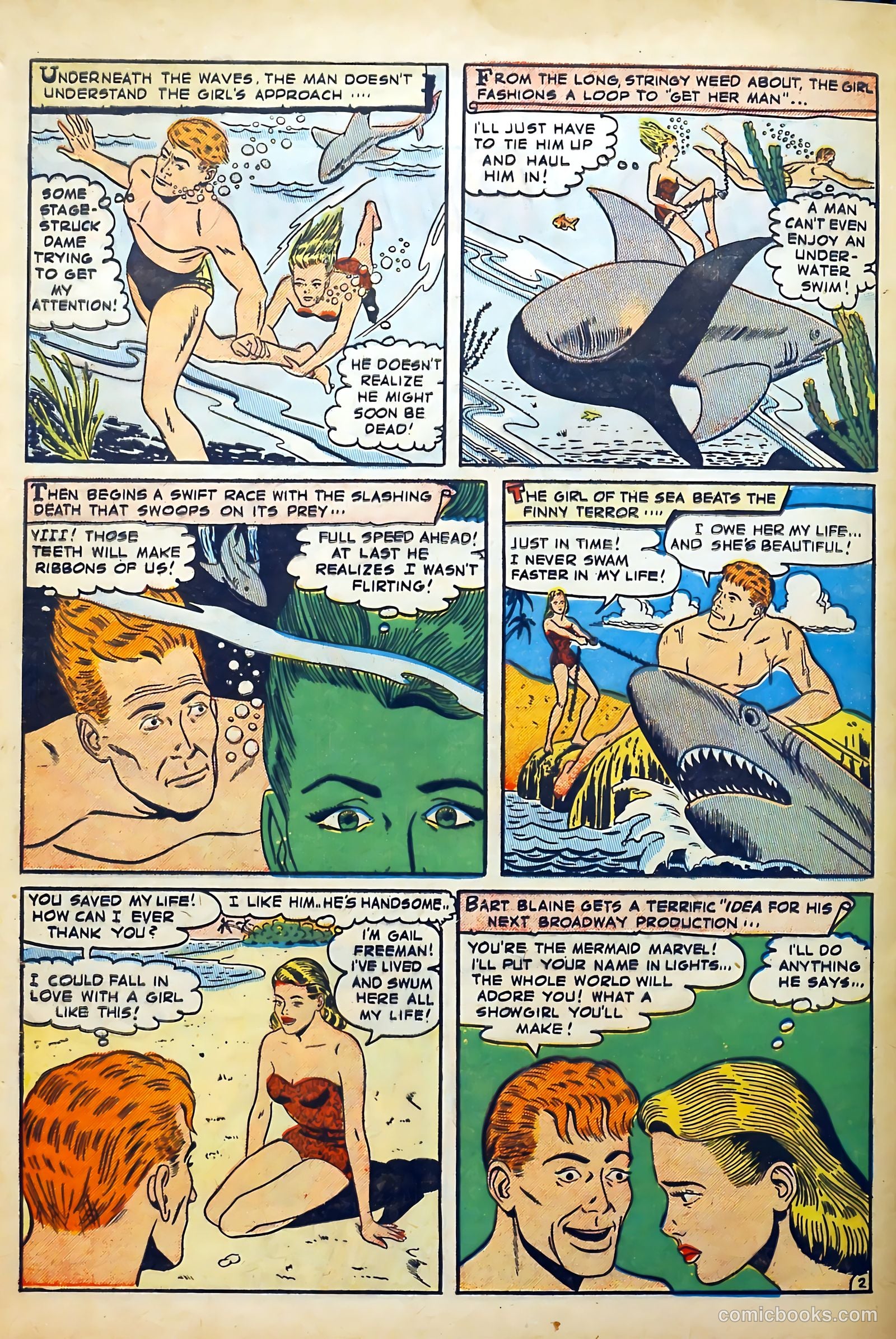 Youthful Romances #6 (1953) — page 30 of 36