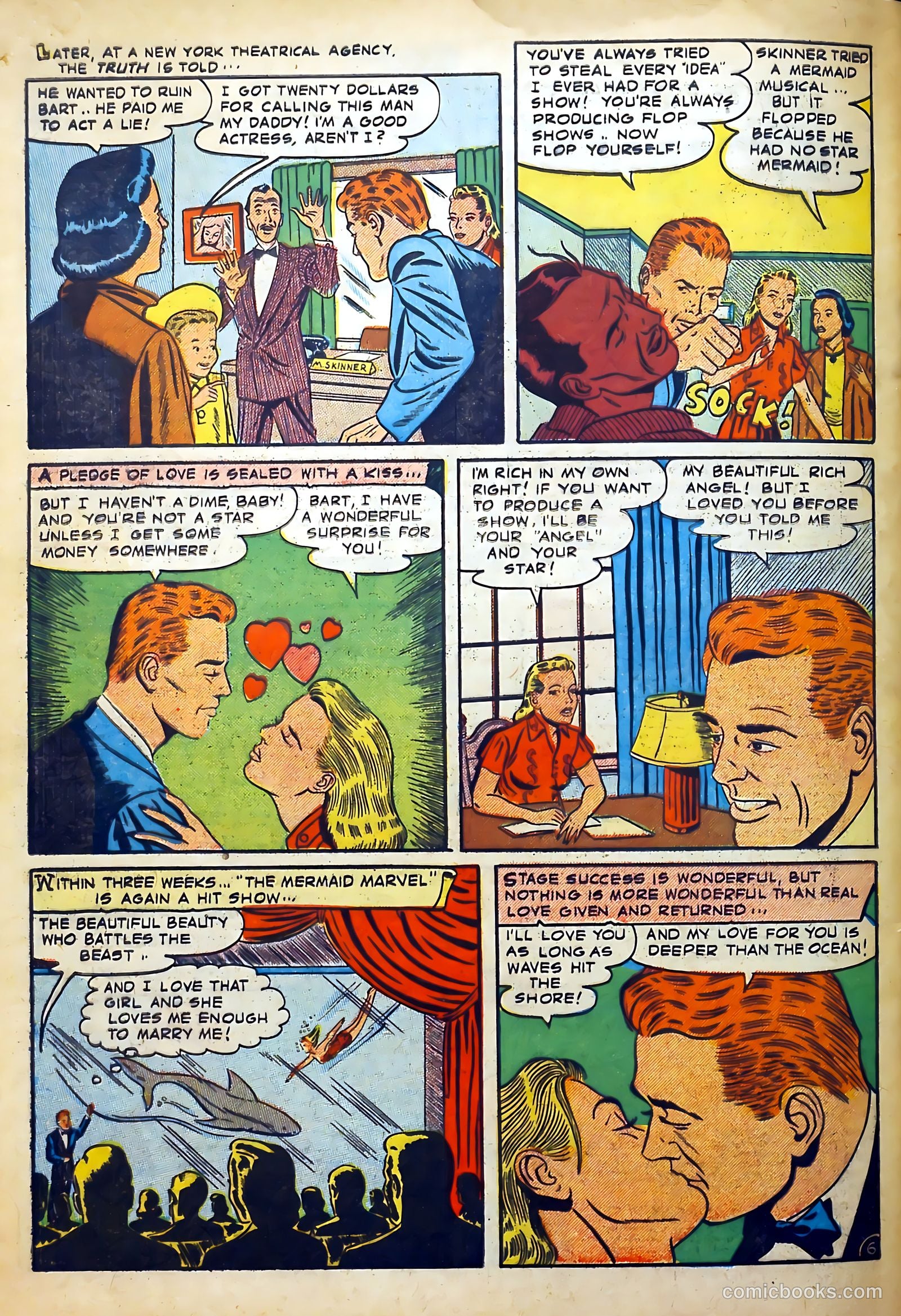 Youthful Romances #6 (1953) — page 34 of 36