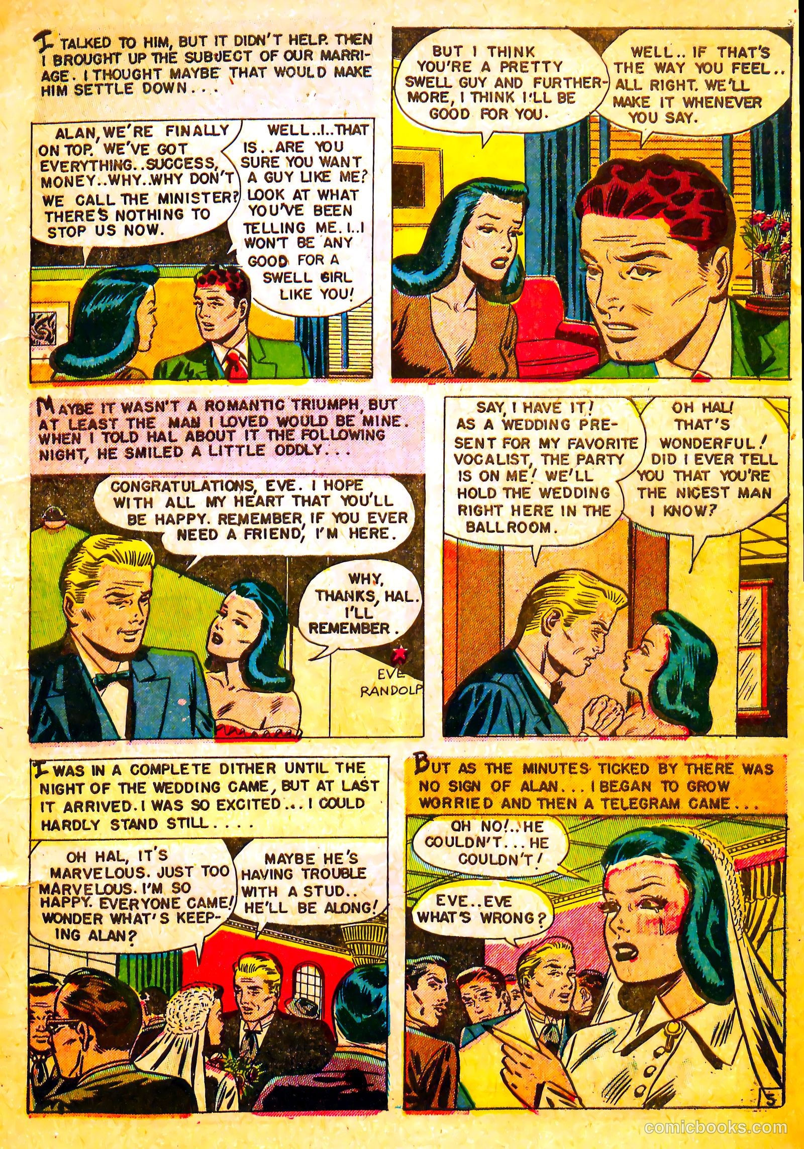 Youthful Romances #6 (1951) — page 7 of 36