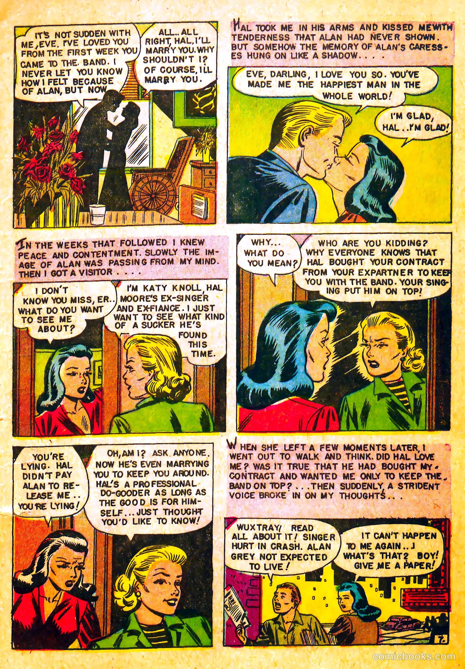 Youthful Romances #6 (1951) — page 9 of 36