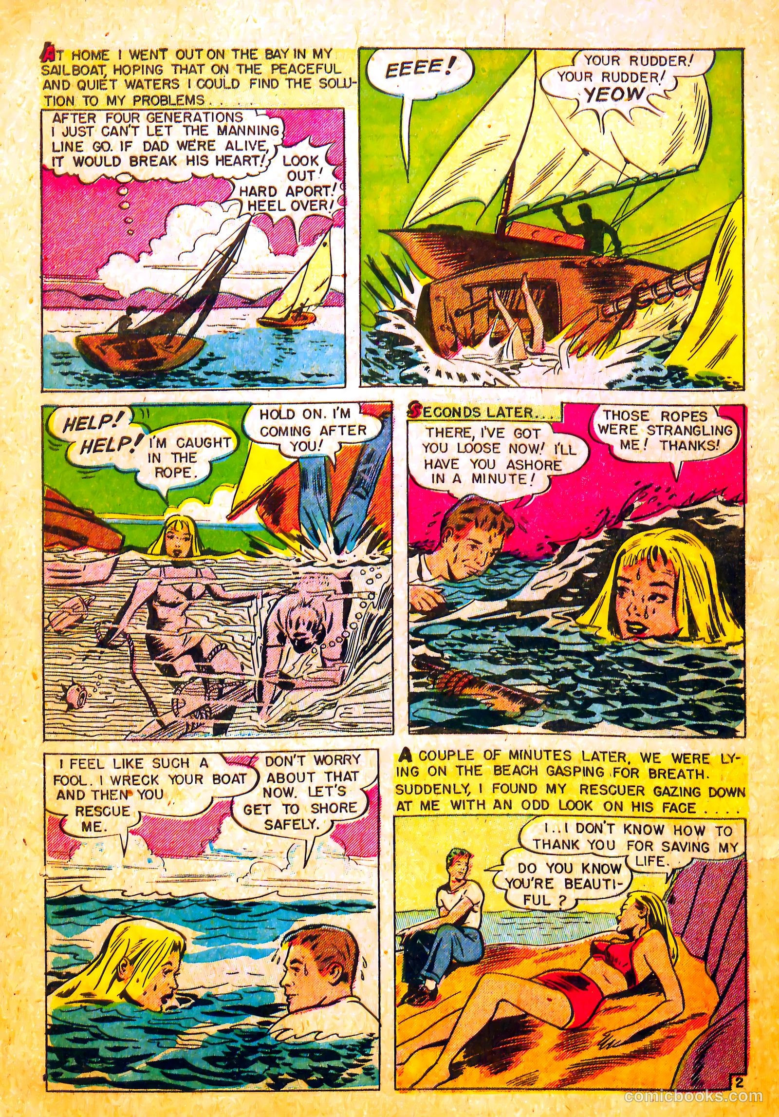Youthful Romances #6 (1951) — page 28 of 36